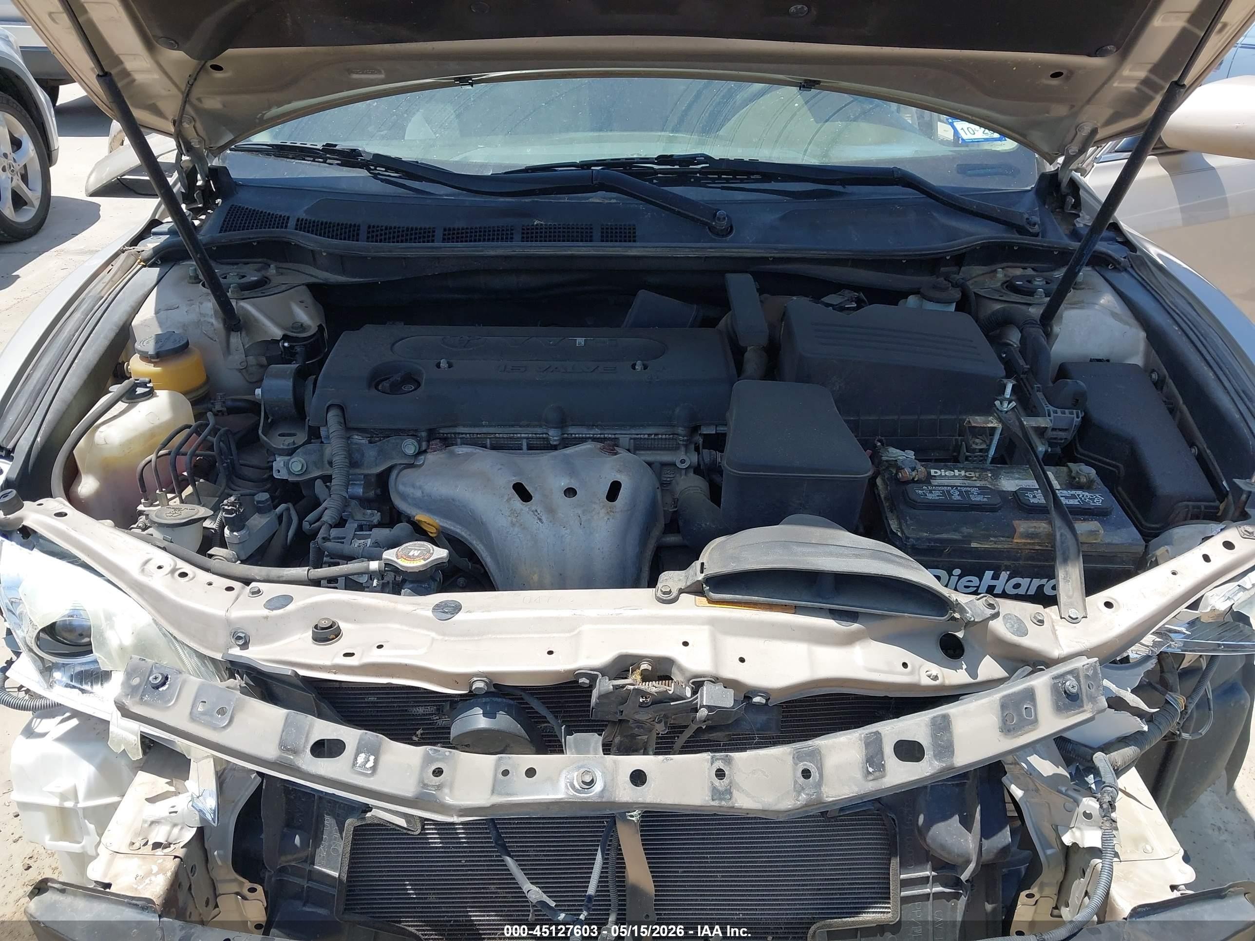 2007 Toyota Camry Le Бежевый vin: 4T4BE46K07R005682