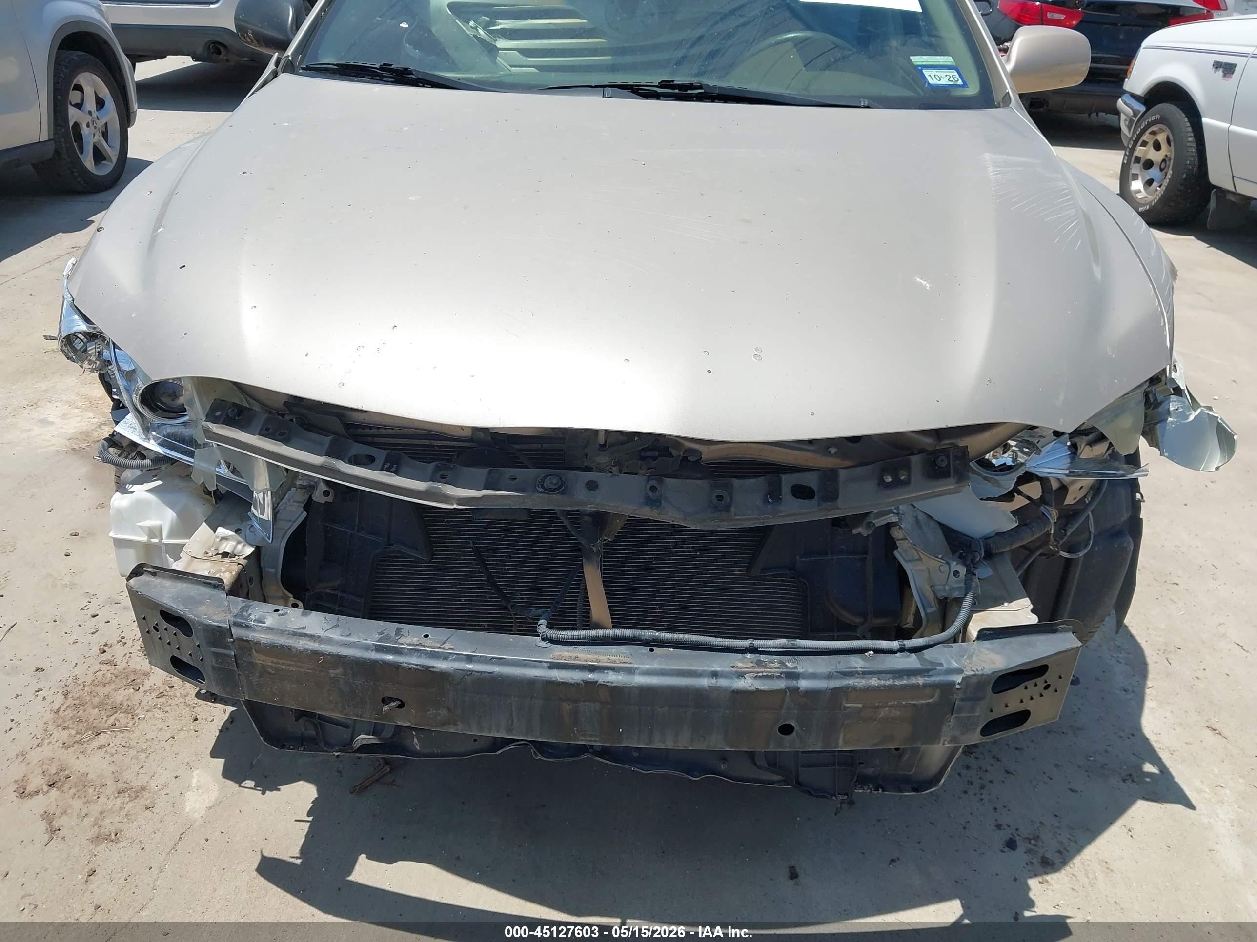 2007 Toyota Camry Le Бежевый vin: 4T4BE46K07R005682