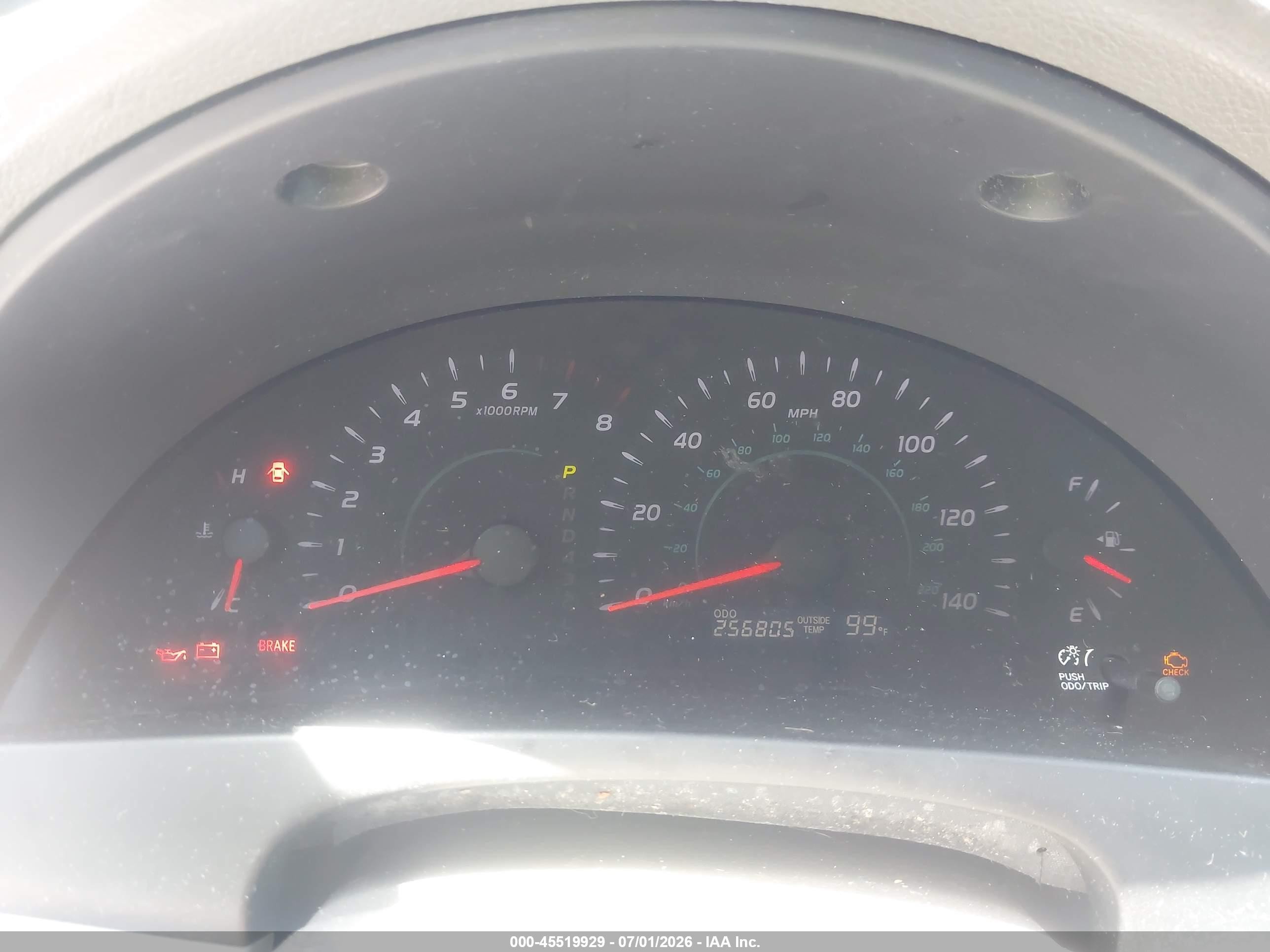 2007 Toyota Camry Le Gold vin: 4T4BE46K07R007643