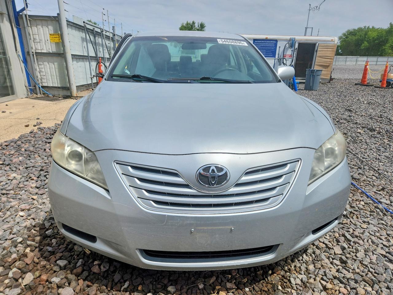 2007 Toyota Camry Le Silver vin: 4T4BE46K07R007805