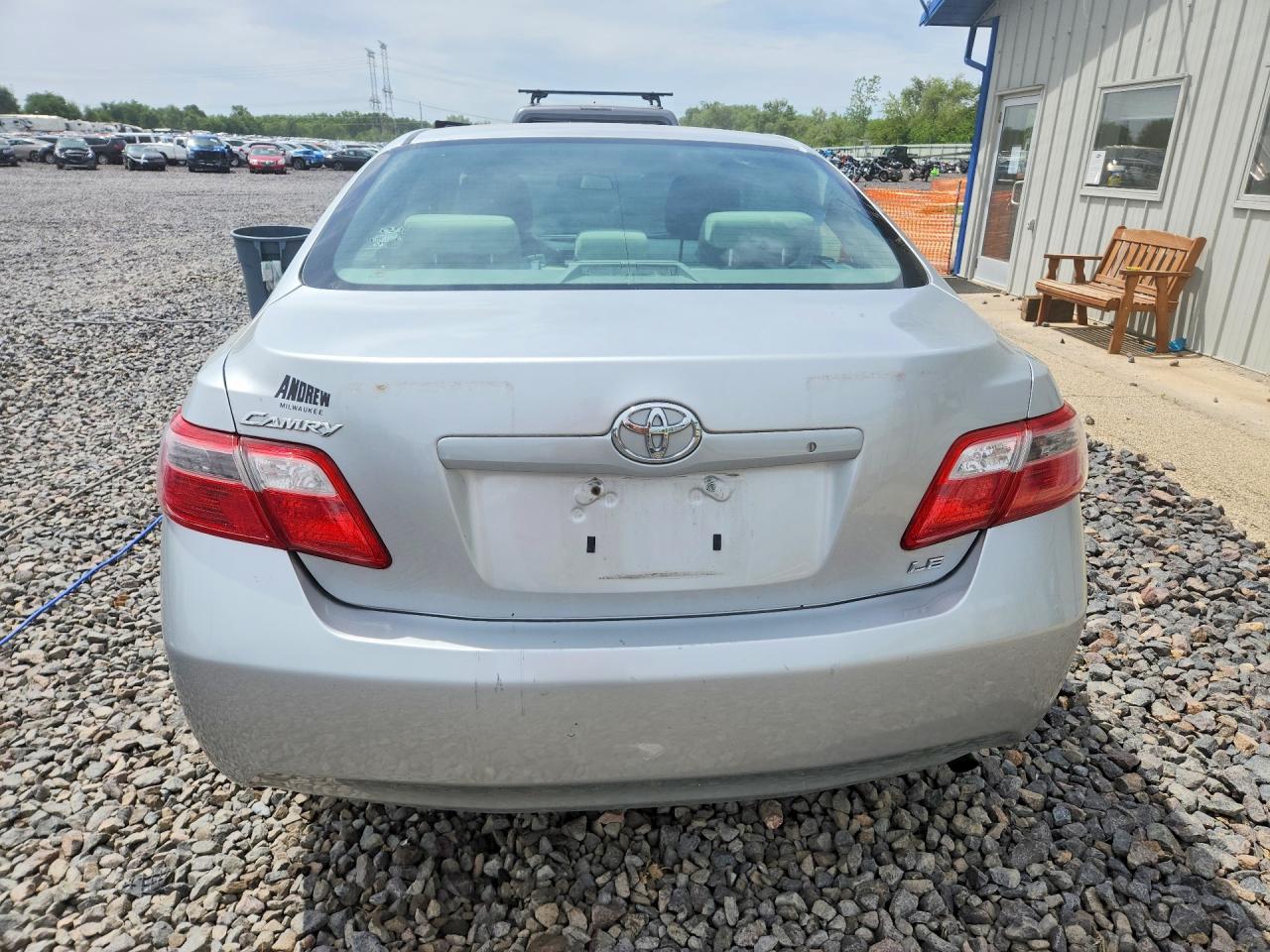 2007 Toyota Camry Le Silver vin: 4T4BE46K07R007805
