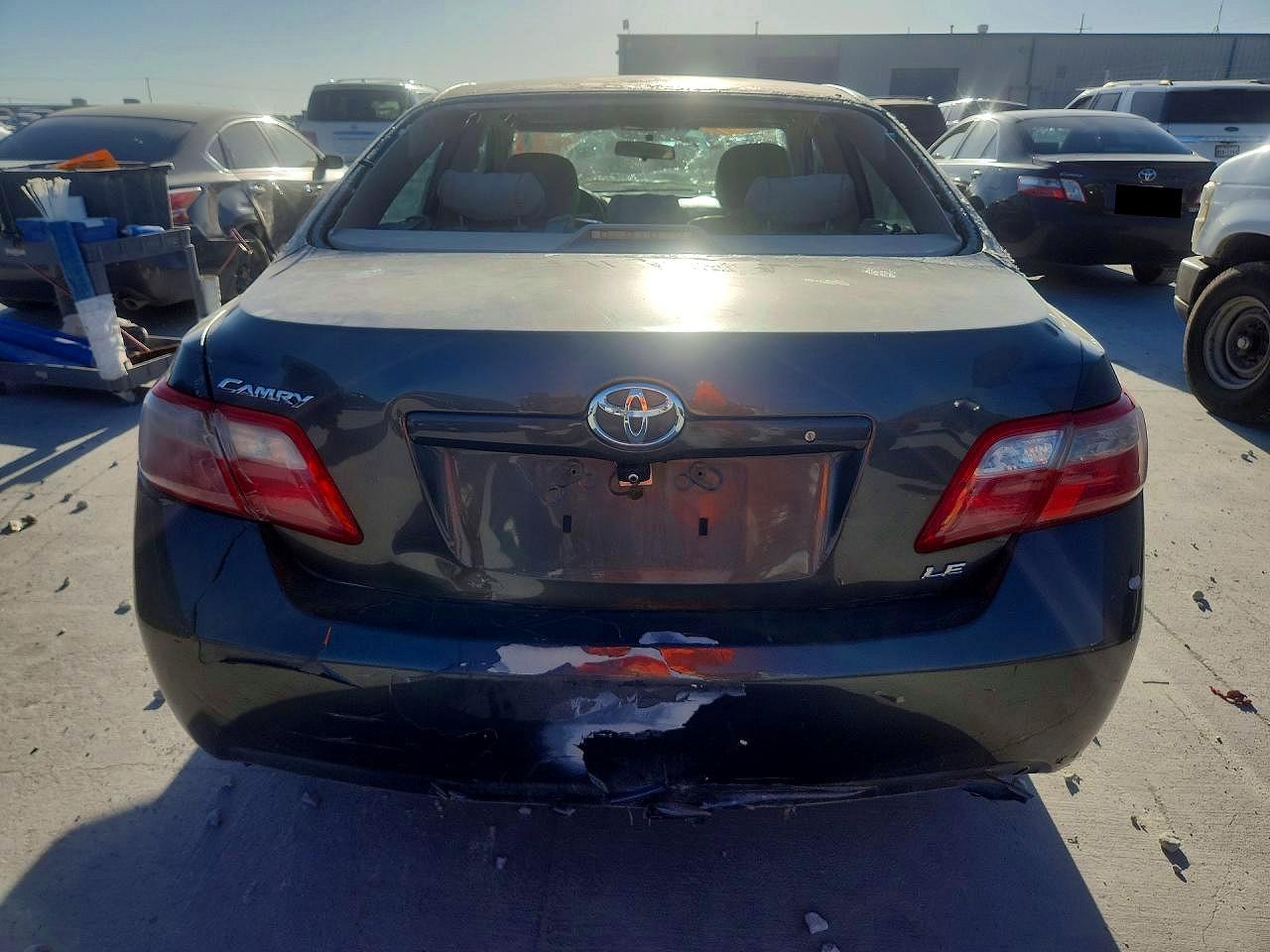 2007 Toyota Camry Le Gray vin: 4T4BE46K07R010509
