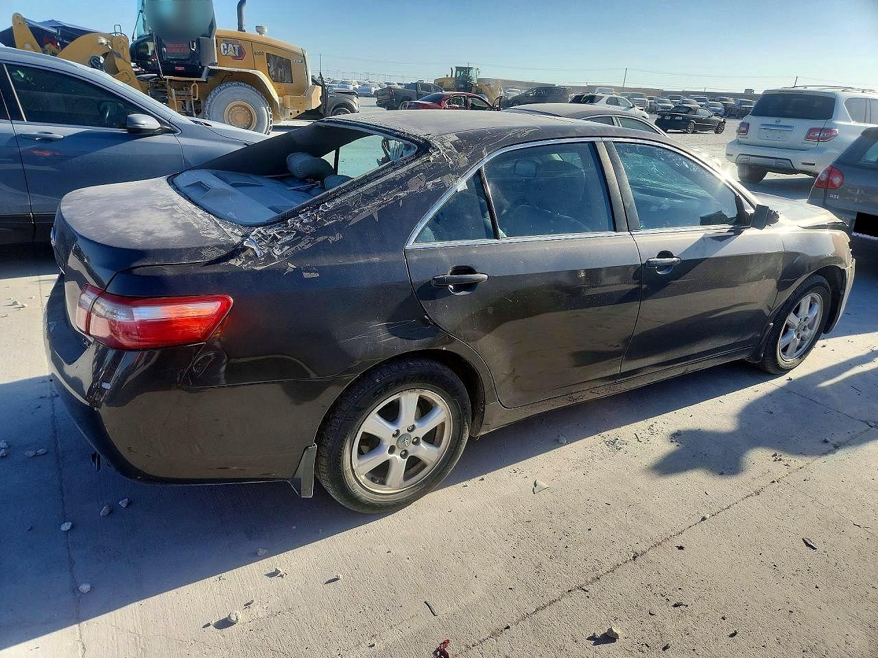 2007 Toyota Camry Le Gray vin: 4T4BE46K07R010509
