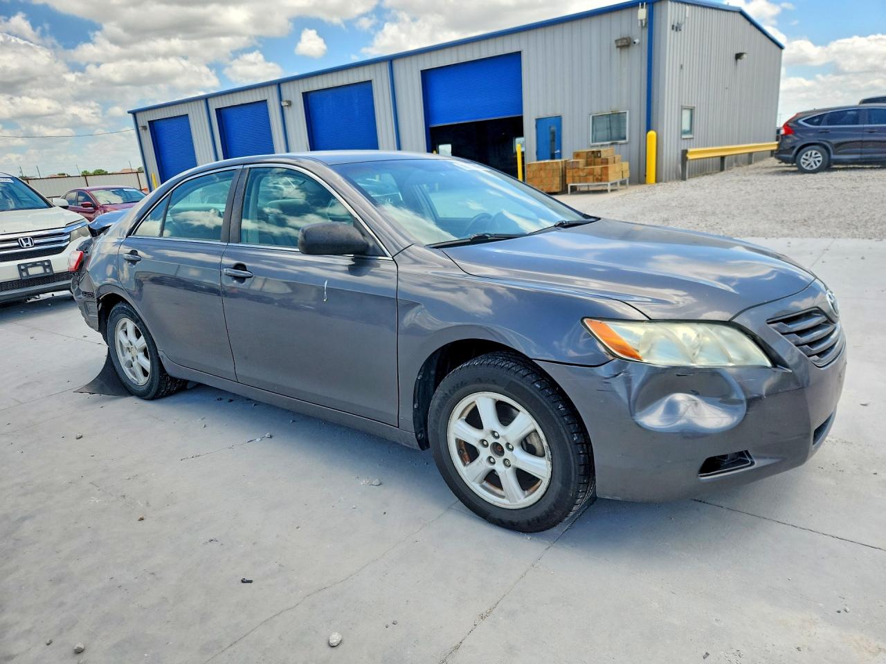 2008 Toyota Camry Le Серый vin: 4T4BE46K08R019163