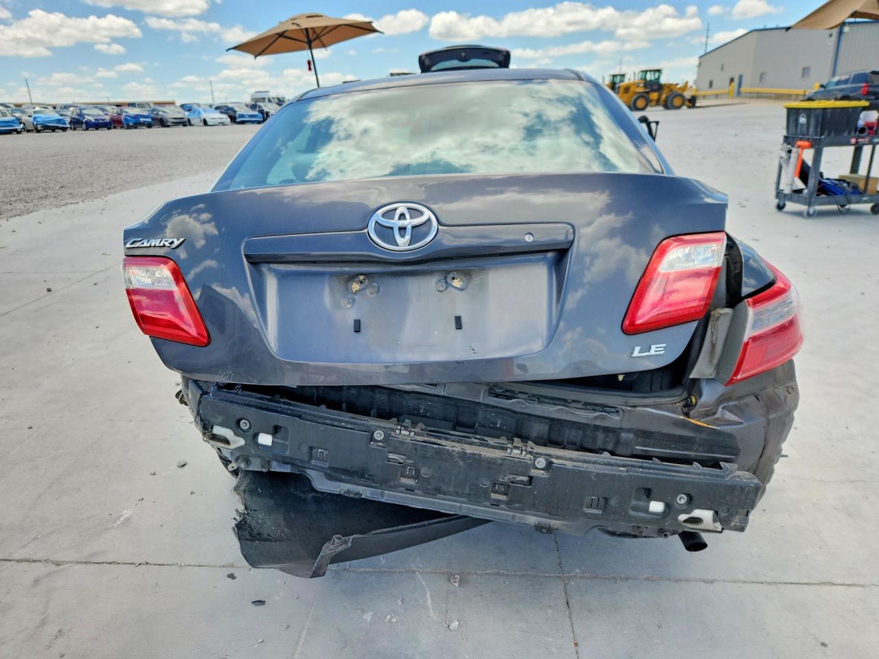 2008 Toyota Camry Le Серый vin: 4T4BE46K08R019163