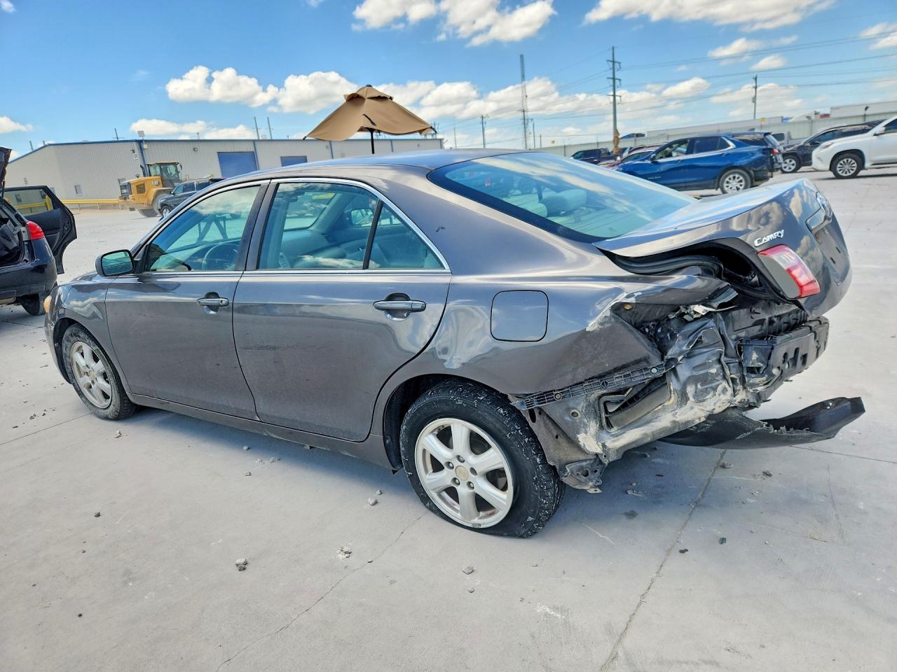 2008 Toyota Camry Le Серый vin: 4T4BE46K08R019163