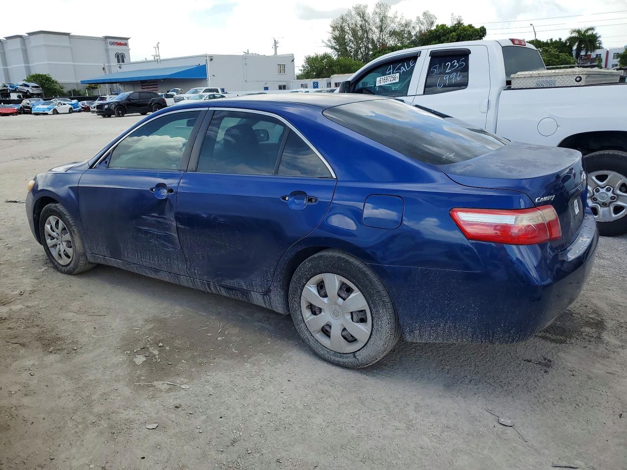 2009 Toyota Camry Le Blue vin: 4T4BE46K09R049684