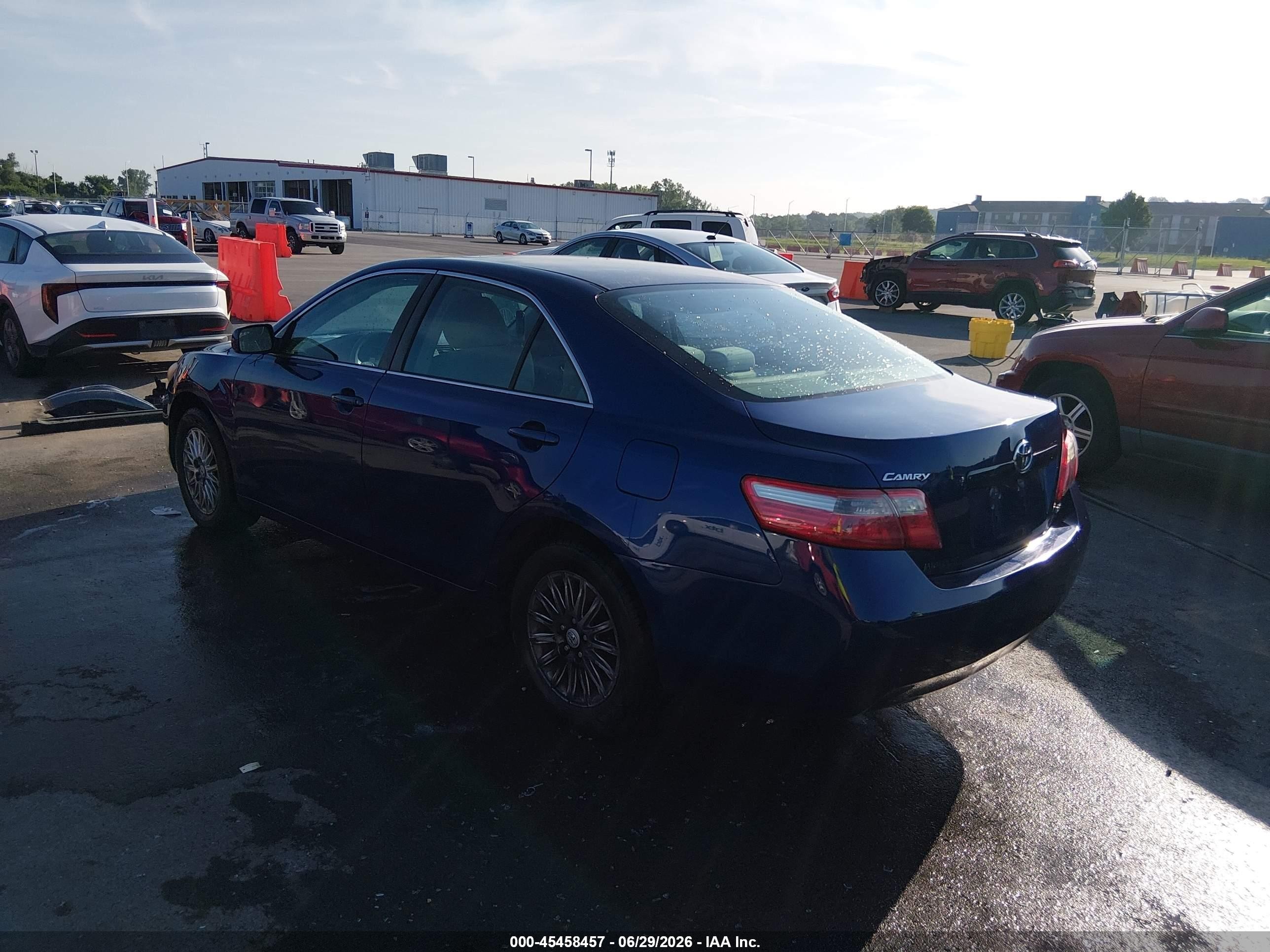 2009 Toyota Camry Le Blue vin: 4T4BE46K09R073175