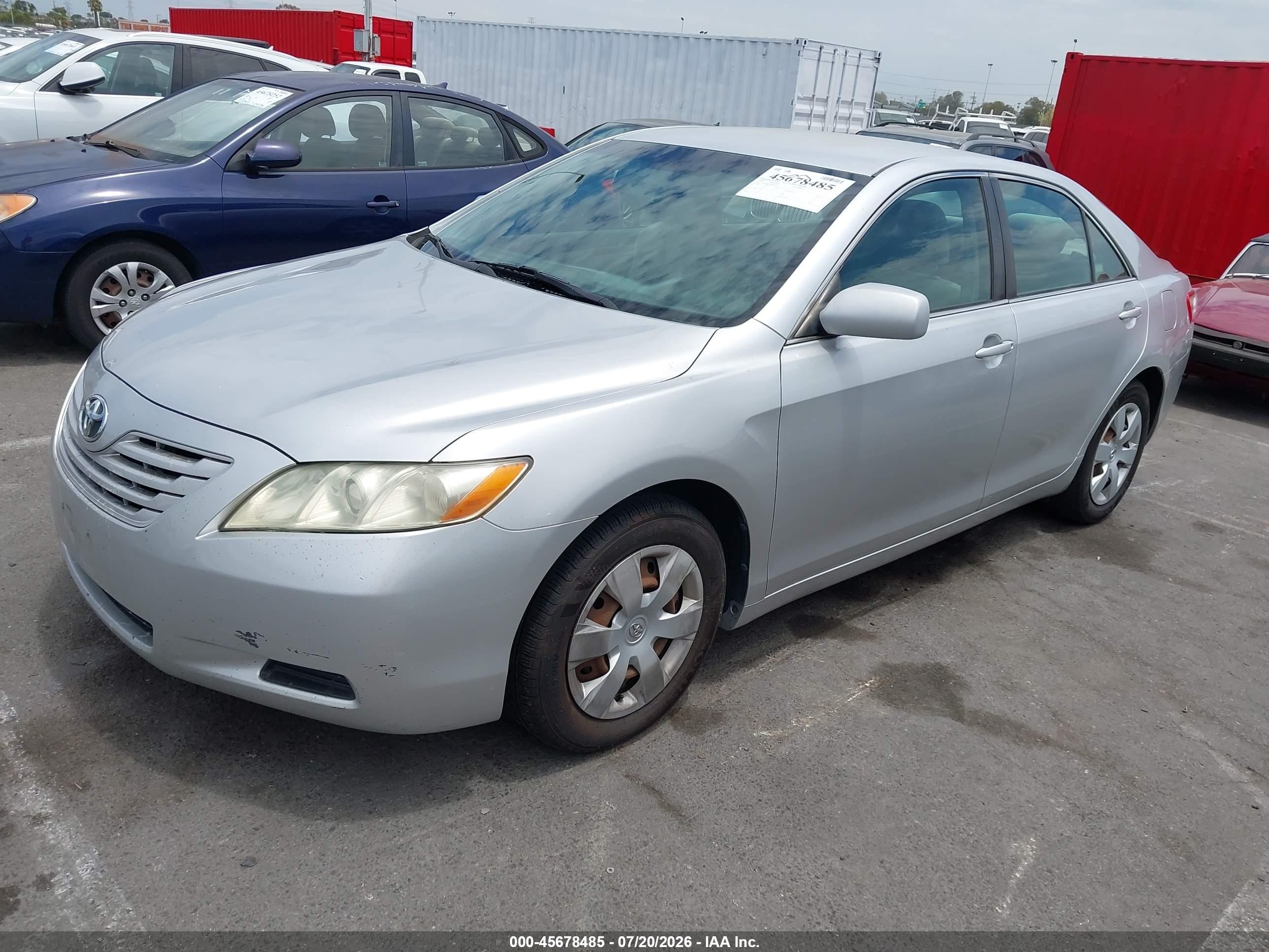 2009 Toyota Camry Le Silver vin: 4T4BE46K09R080840