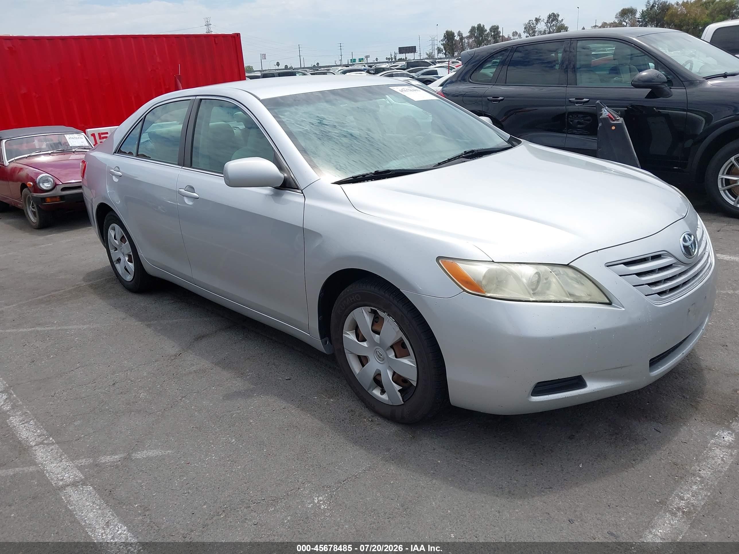 2009 Toyota Camry Le Silver vin: 4T4BE46K09R080840