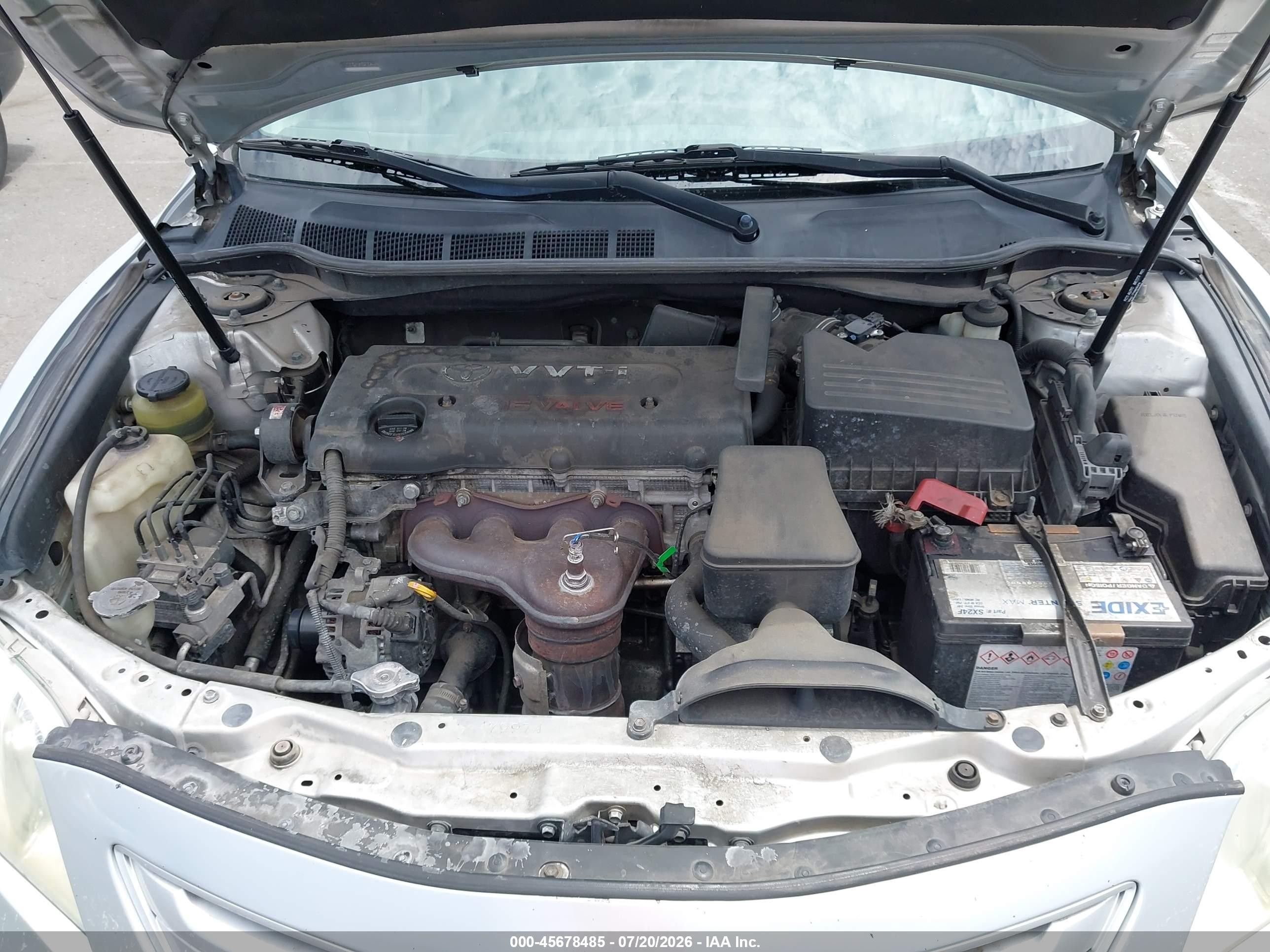 2009 Toyota Camry Le Silver vin: 4T4BE46K09R080840