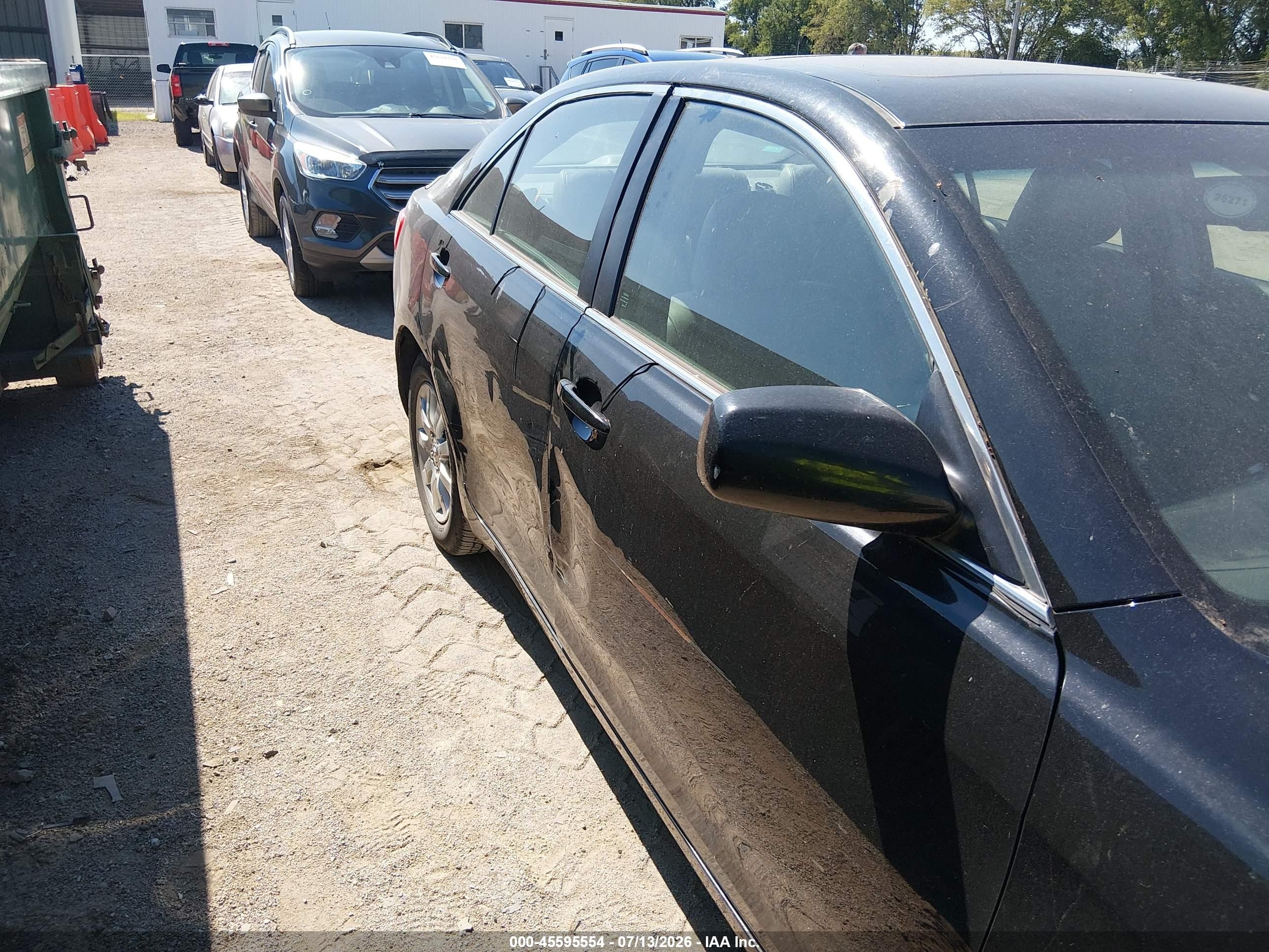 2009 Toyota Camry Xle Black vin: 4T4BE46K09R084967