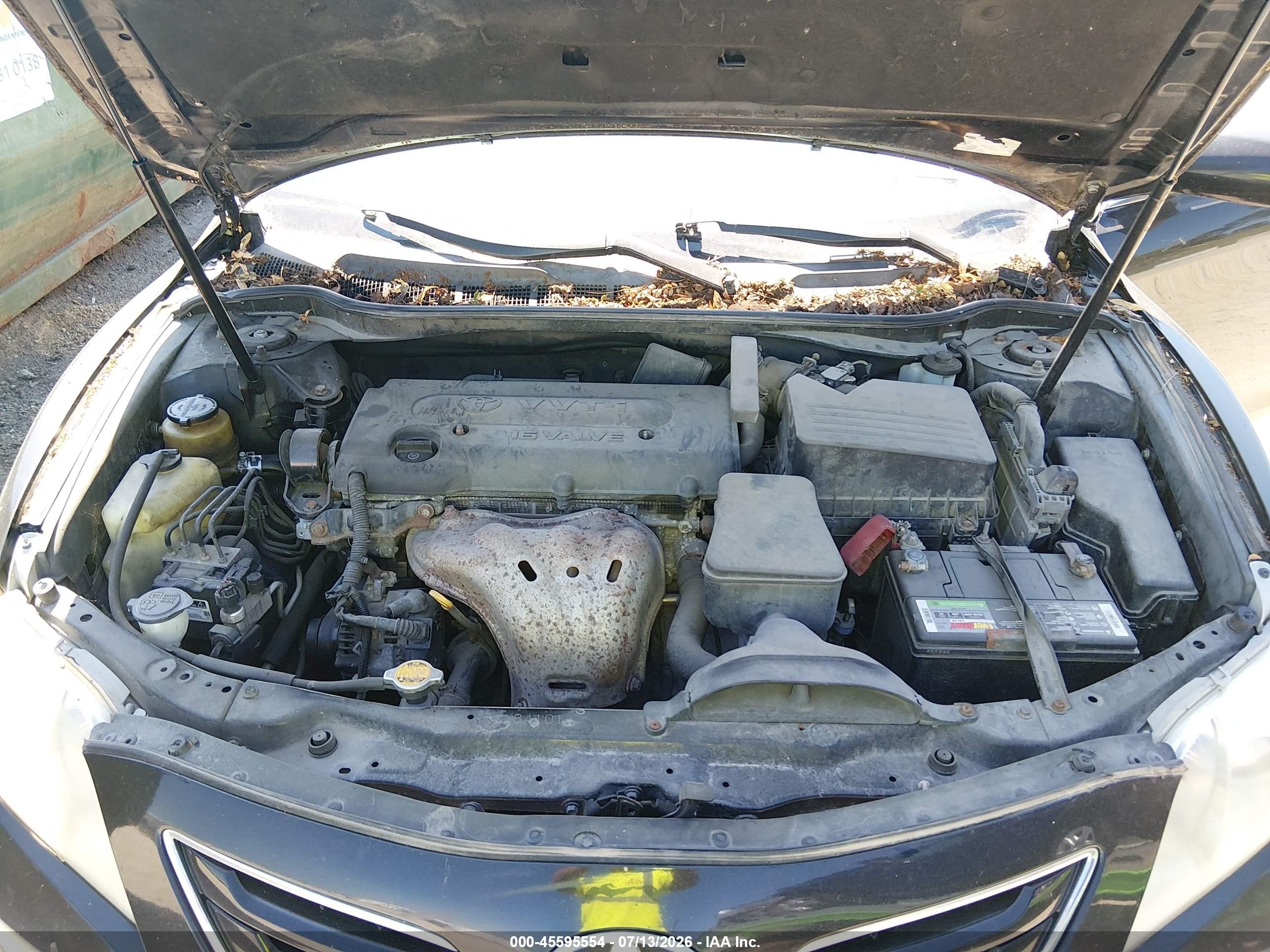 2009 Toyota Camry Xle Black vin: 4T4BE46K09R084967
