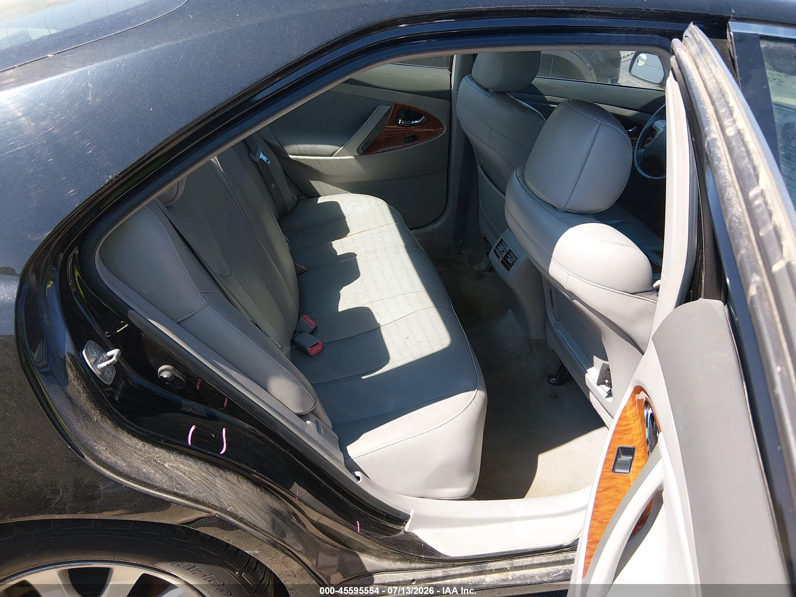 2009 Toyota Camry Xle Black vin: 4T4BE46K09R084967