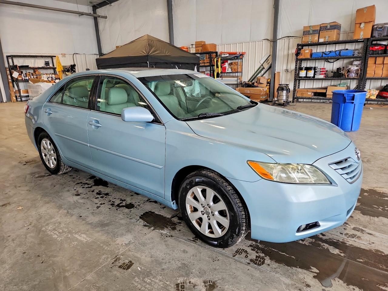 2009 Toyota Camry Xle Blue vin: 4T4BE46K09R093104