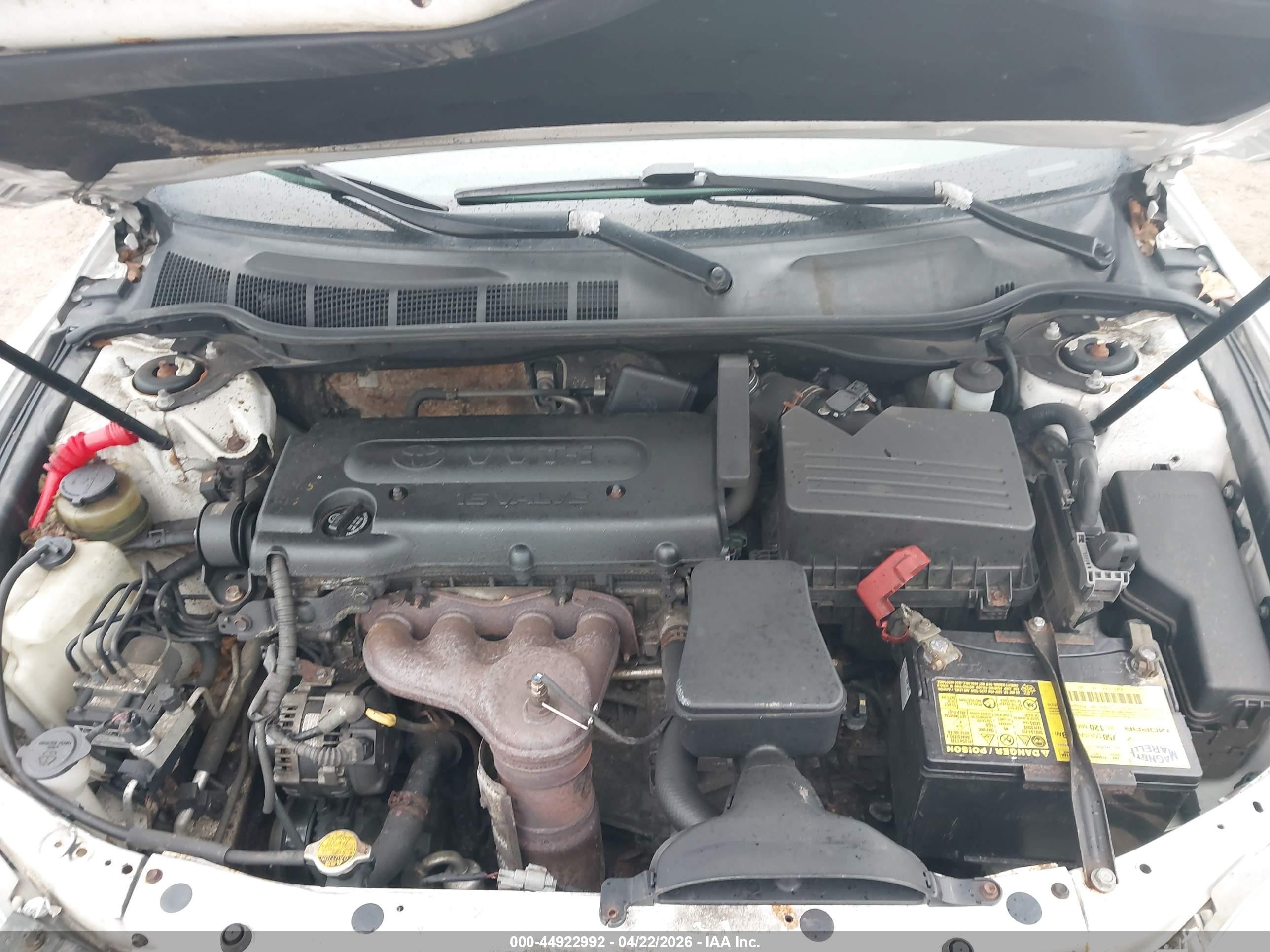 2009 Toyota Camry Белый vin: 4T4BE46K09R110760