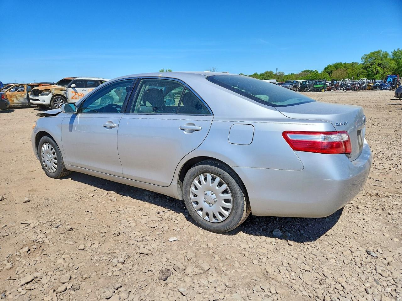 2009 Toyota Camry Base Silver vin: 4T4BE46K09R125582