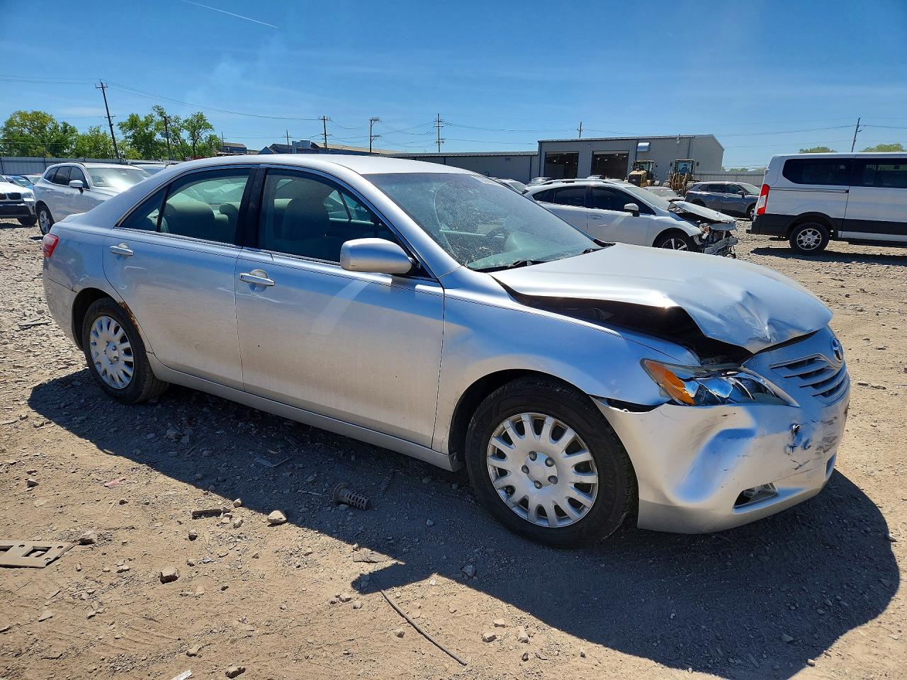 2009 Toyota Camry Base Silver vin: 4T4BE46K09R125582