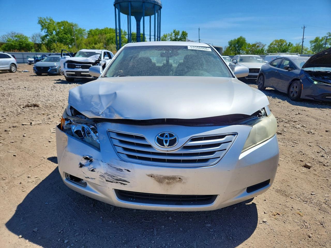 2009 Toyota Camry Base Silver vin: 4T4BE46K09R125582