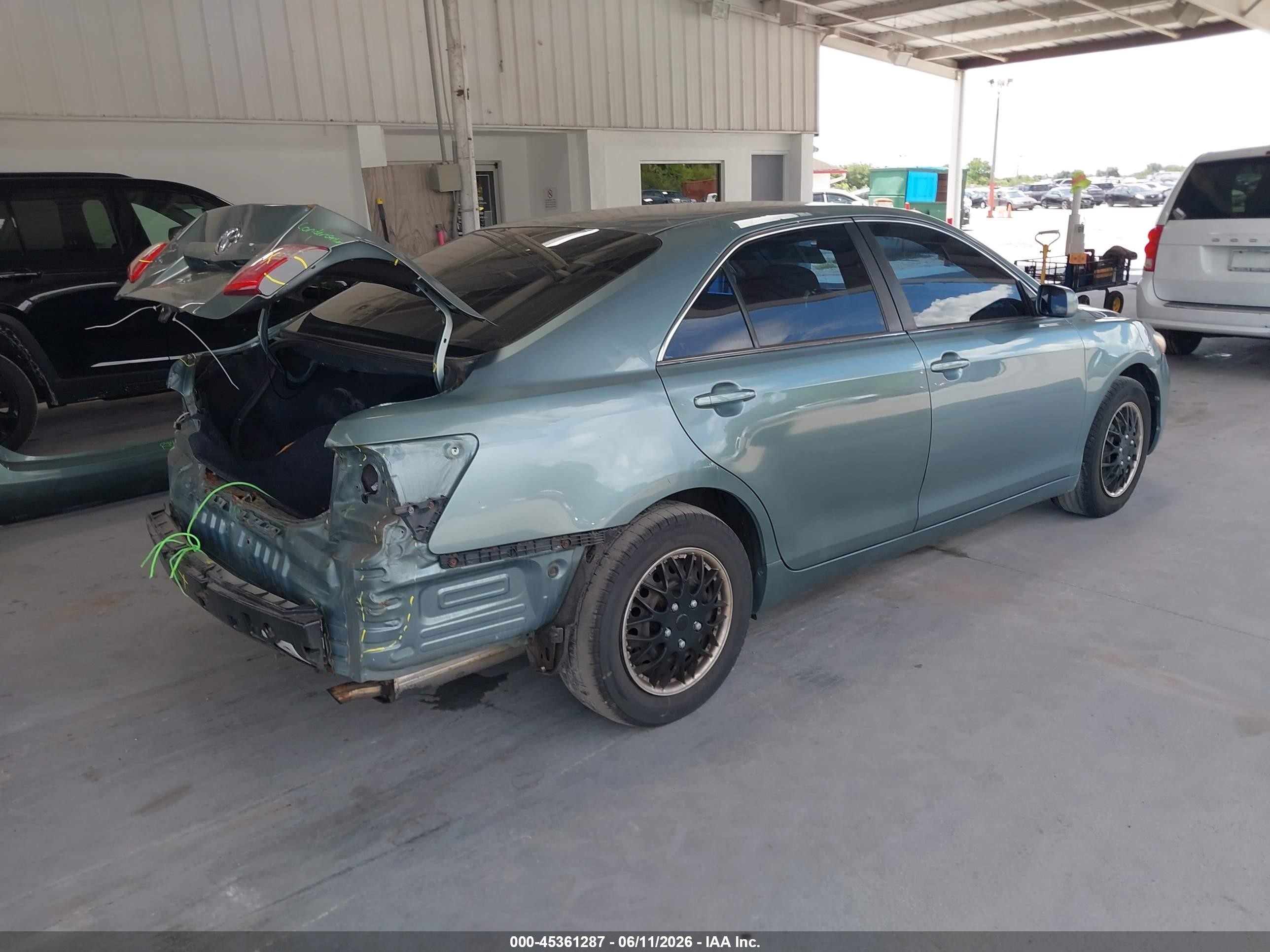 2009 Toyota Camry Le Blue vin: 4T4BE46K09R125629