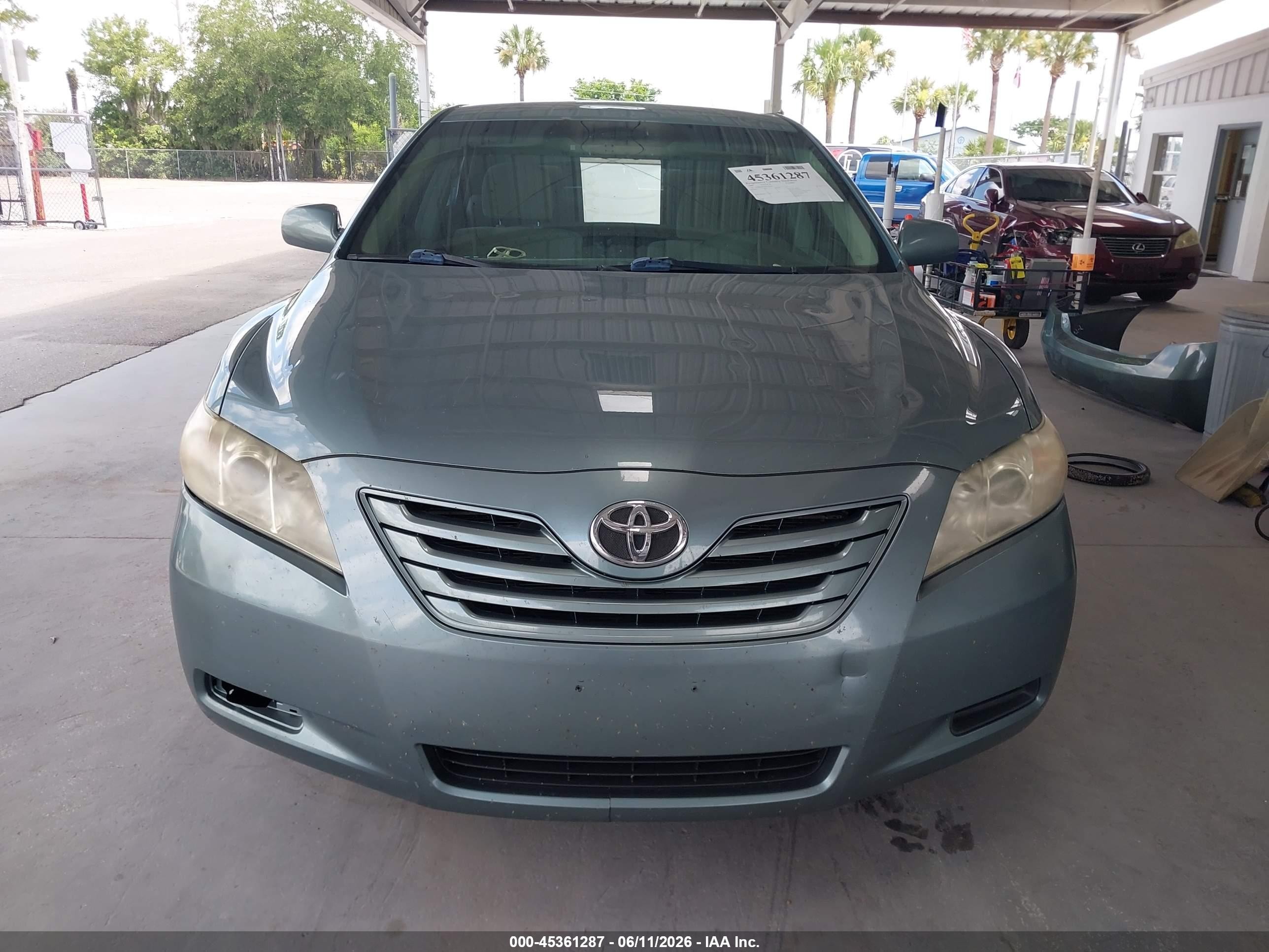 2009 Toyota Camry Le Blue vin: 4T4BE46K09R125629