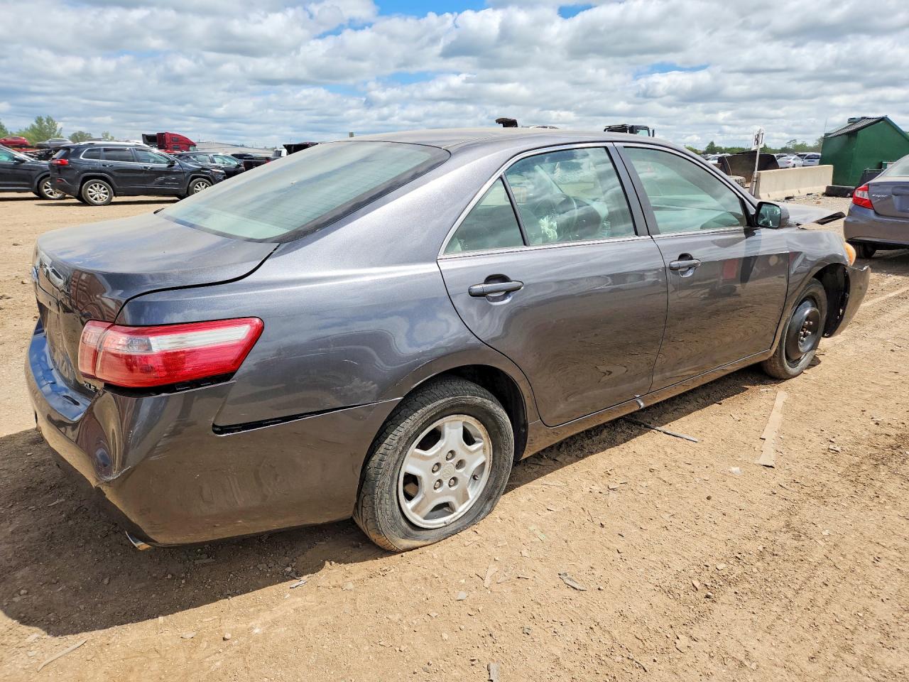 2009 Toyota Camry Xle Gray vin: 4T4BE46K09R125842