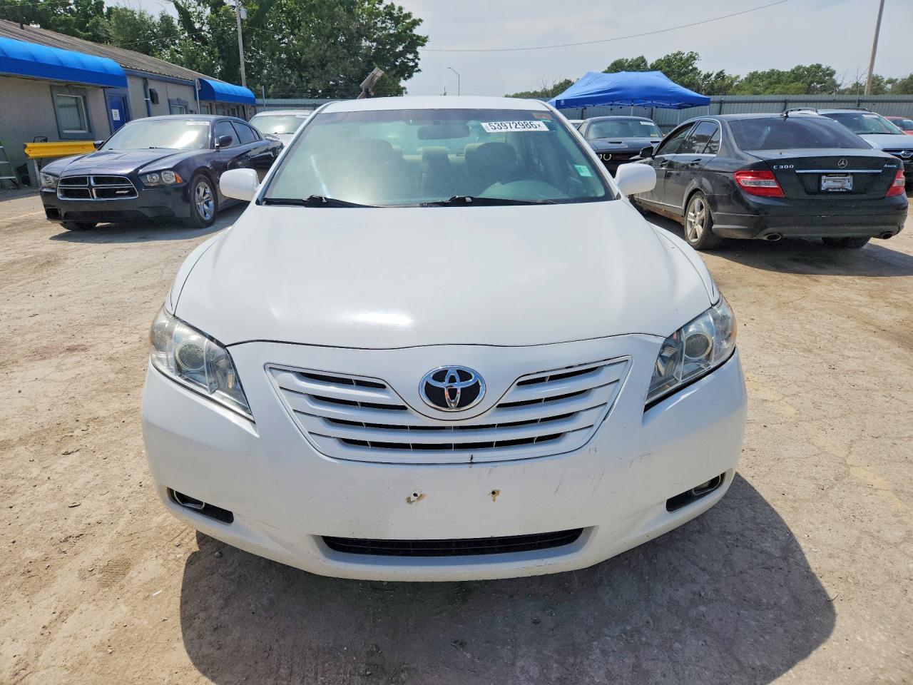 2009 Toyota Camry Le White vin: 4T4BE46K09R138915