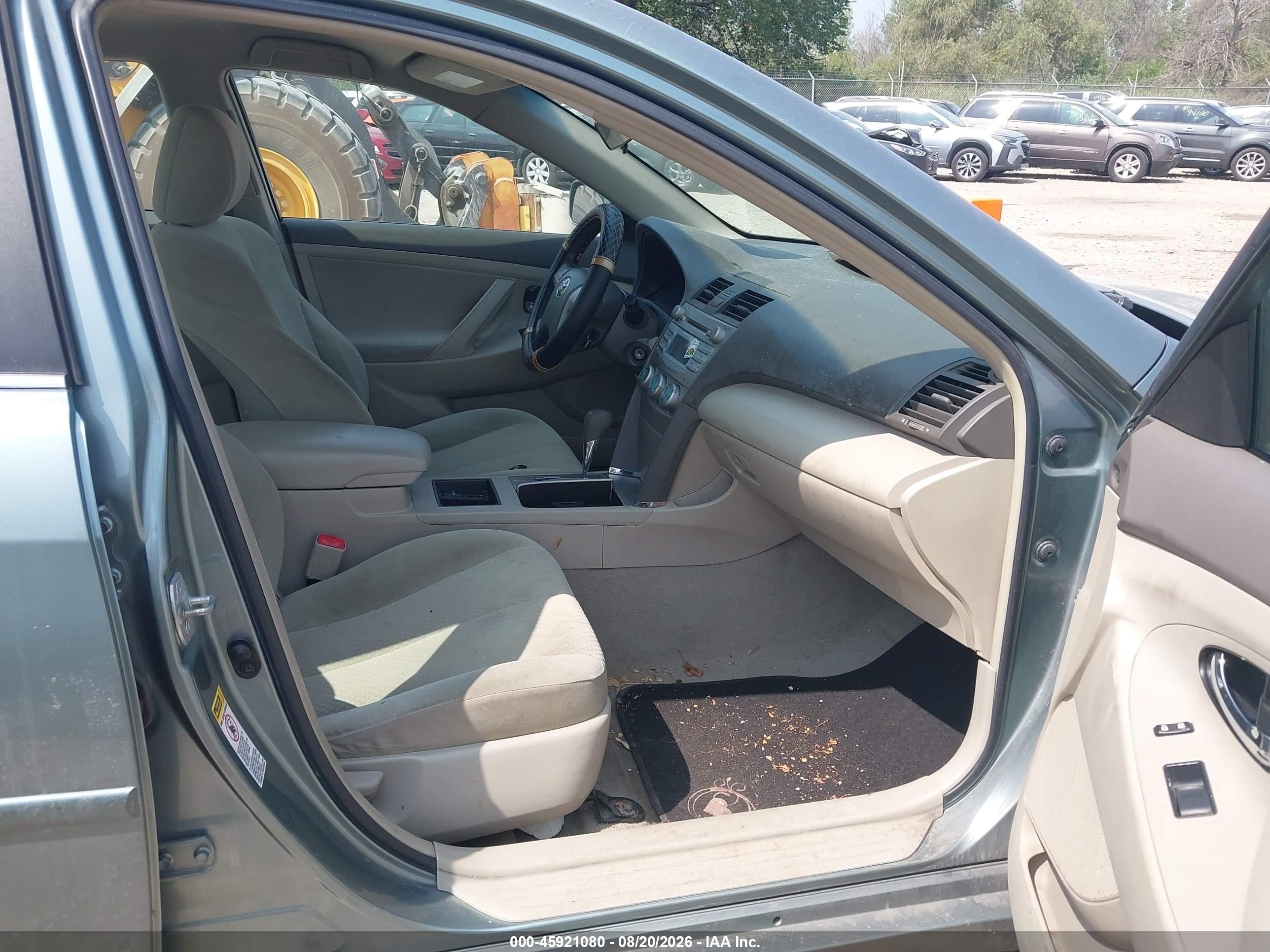 2007 Toyota Camry Le Light Blue vin: 4T4BE46K17R009451
