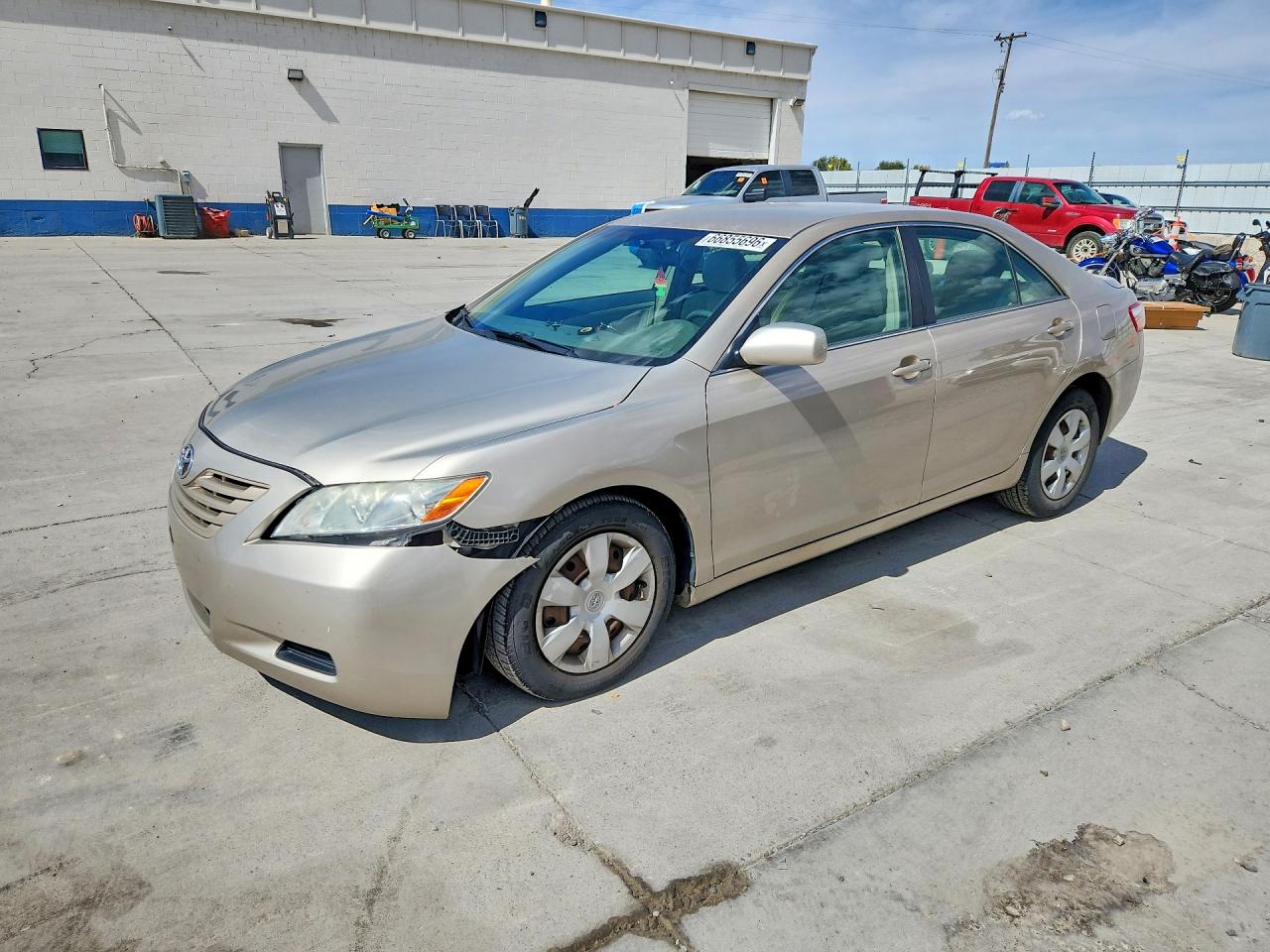2007 Toyota Camry Ce Beige vin: 4T4BE46K17R009465