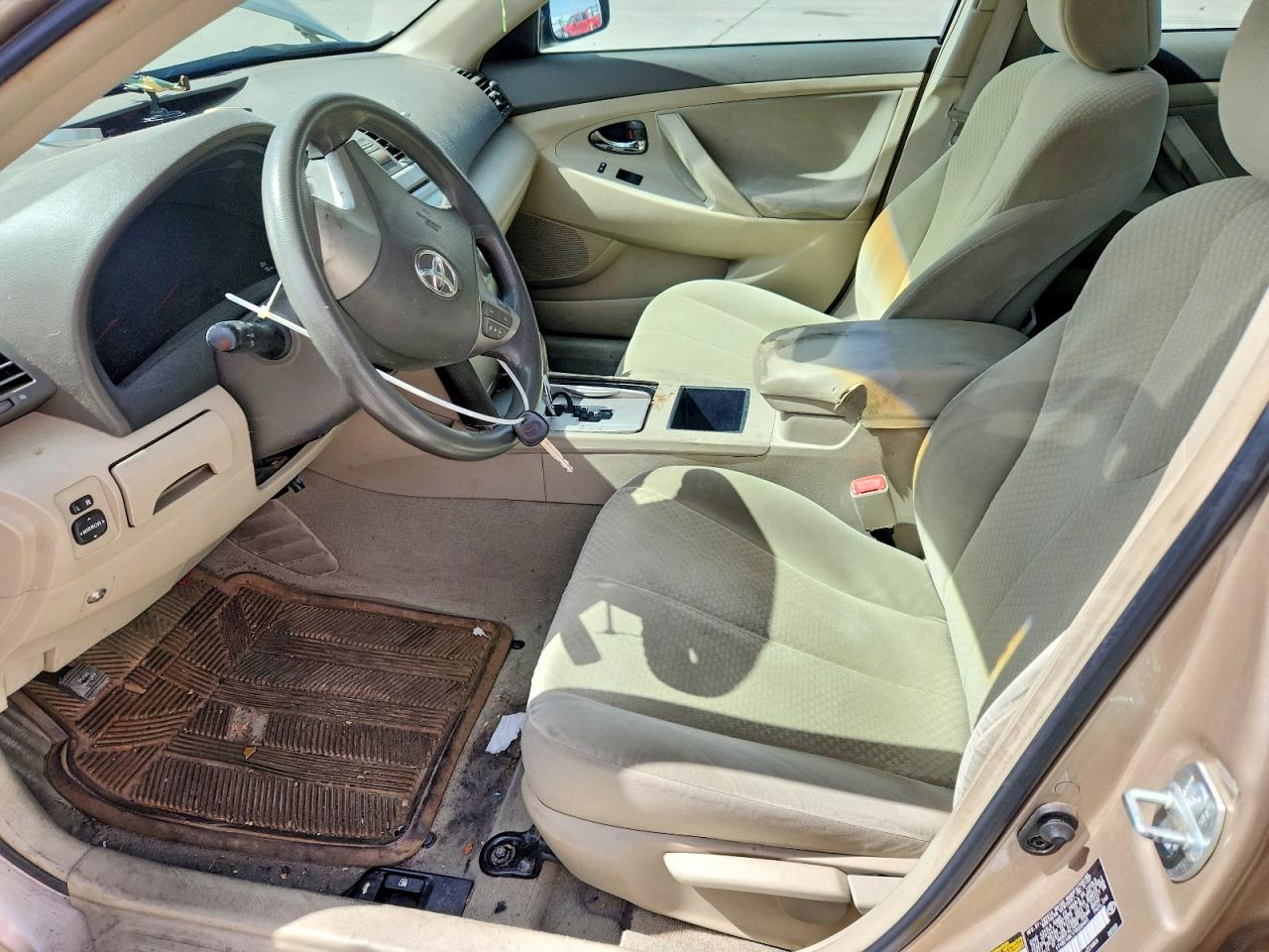 2007 Toyota Camry Ce Beige vin: 4T4BE46K17R009465