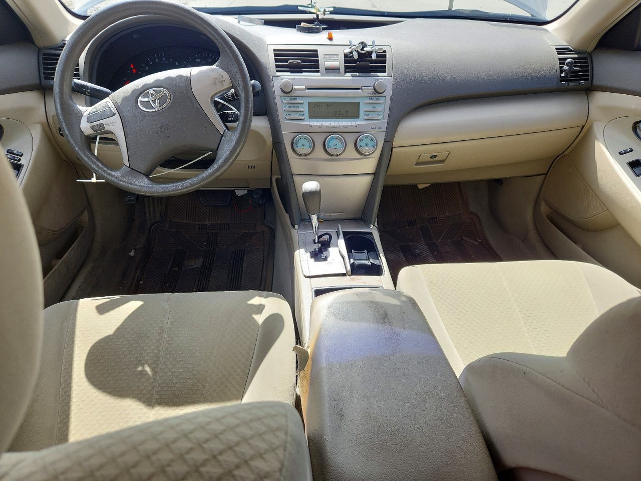 2007 Toyota Camry Ce Beige vin: 4T4BE46K17R009465