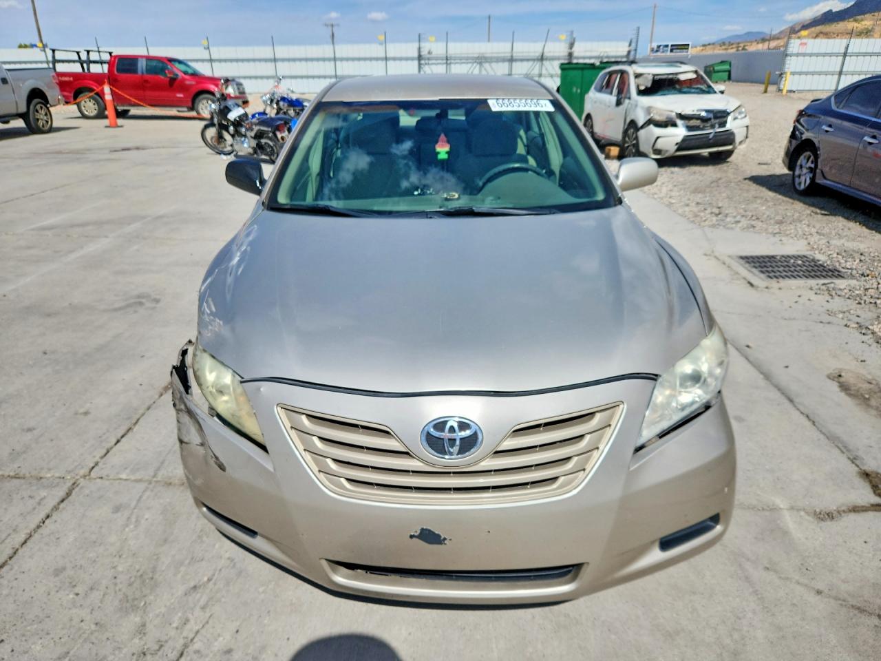 2007 Toyota Camry Ce Beige vin: 4T4BE46K17R009465