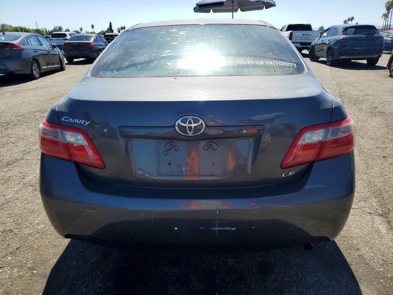 2009 Toyota Camry Le Серый vin: 4T4BE46K19R054327