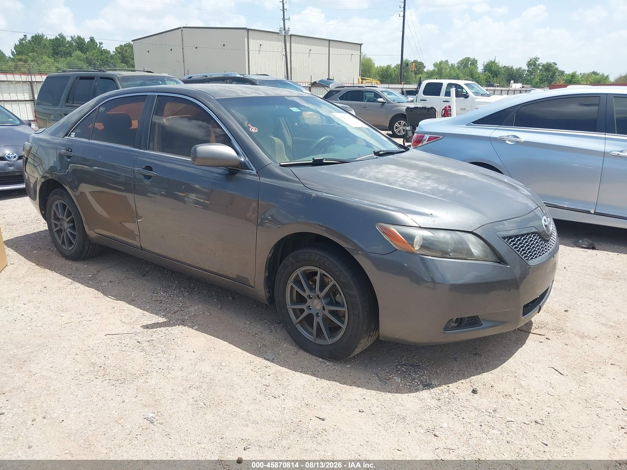 2009 Toyota Camry Le Gray vin: 4T4BE46K19R067773