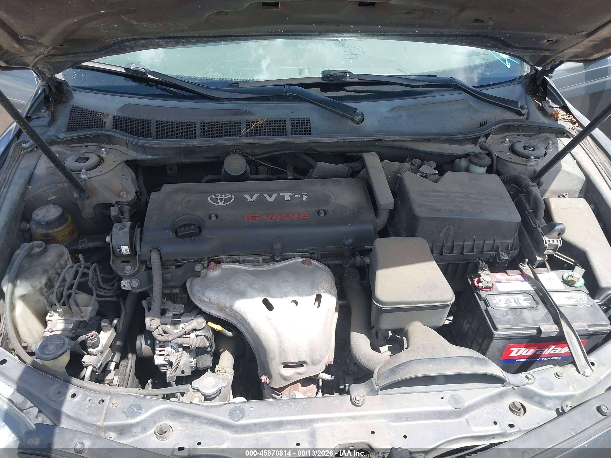 2009 Toyota Camry Le Gray vin: 4T4BE46K19R067773