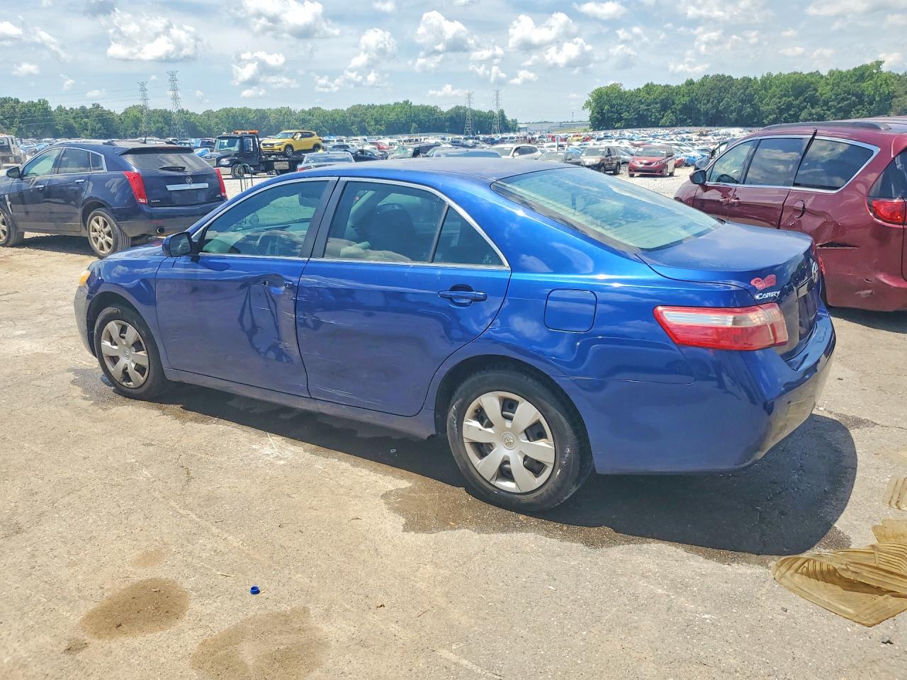 2009 Toyota Camry Le Blue vin: 4T4BE46K19R093533