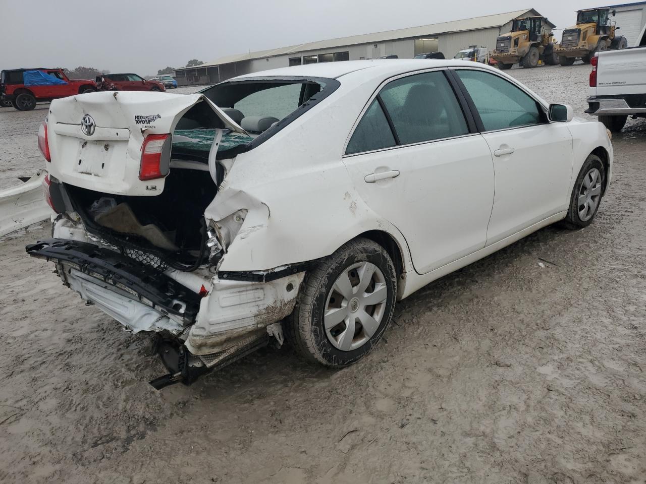 2009 Toyota Camry Base Белый vin: 4T4BE46K19R102750