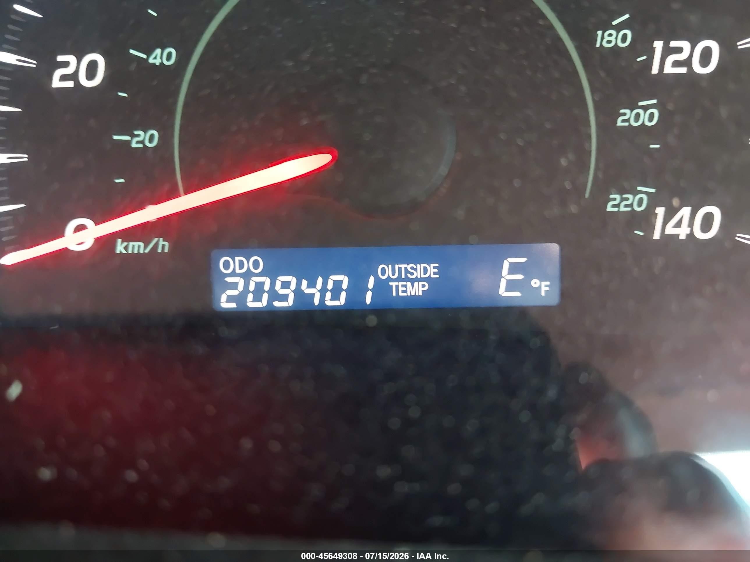2009 Toyota Camry Le Красный vin: 4T4BE46K19R123078