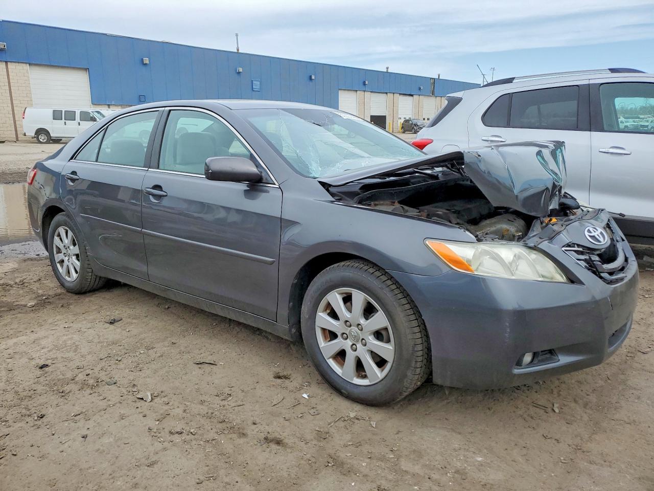 2009 Toyota Camry Xle Gray vin: 4T4BE46K19R127163