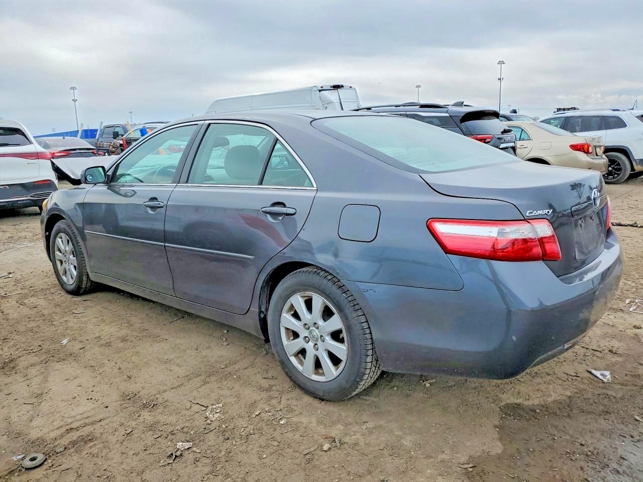 2009 Toyota Camry Xle Gray vin: 4T4BE46K19R127163