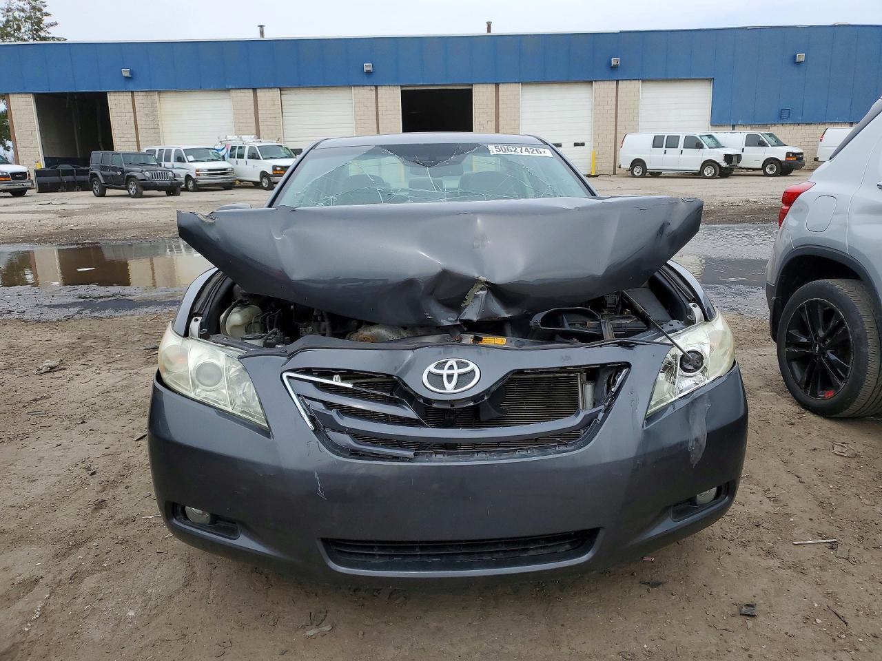 2009 Toyota Camry Xle Gray vin: 4T4BE46K19R127163