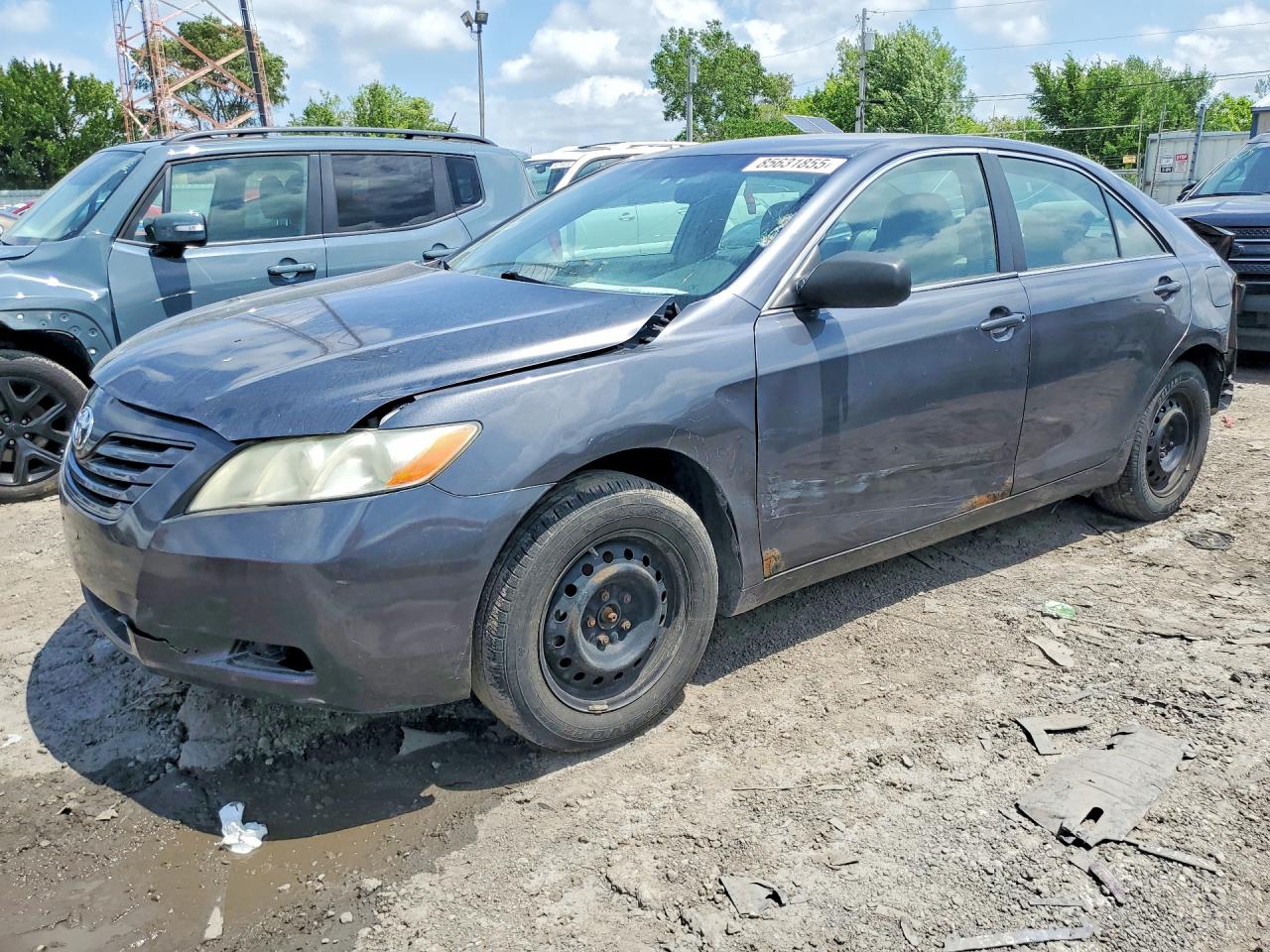 2009 Toyota Camry Le Gray vin: 4T4BE46K19R131875