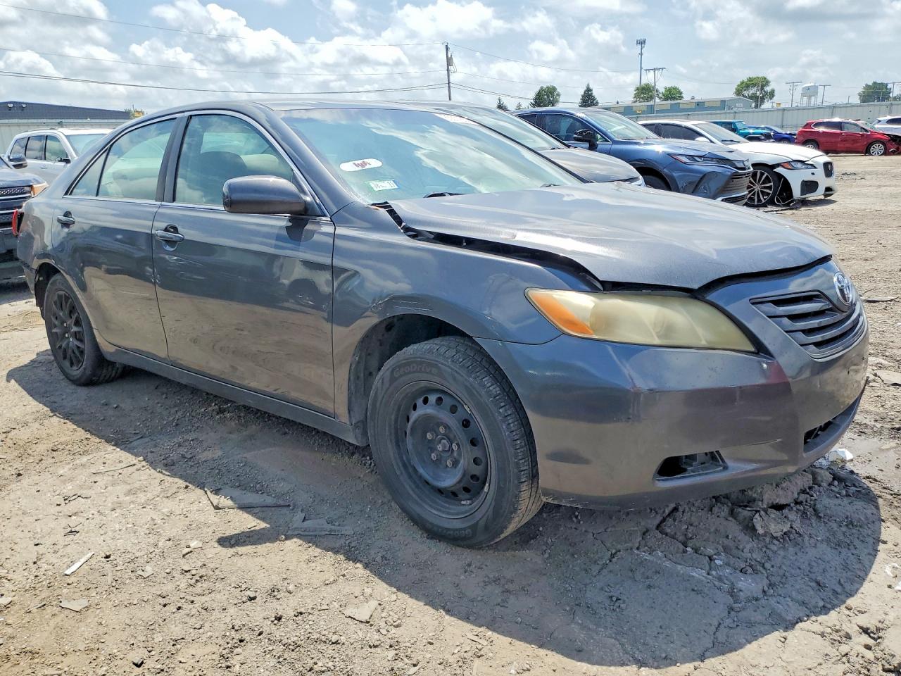 2009 Toyota Camry Le Серый vin: 4T4BE46K19R131875