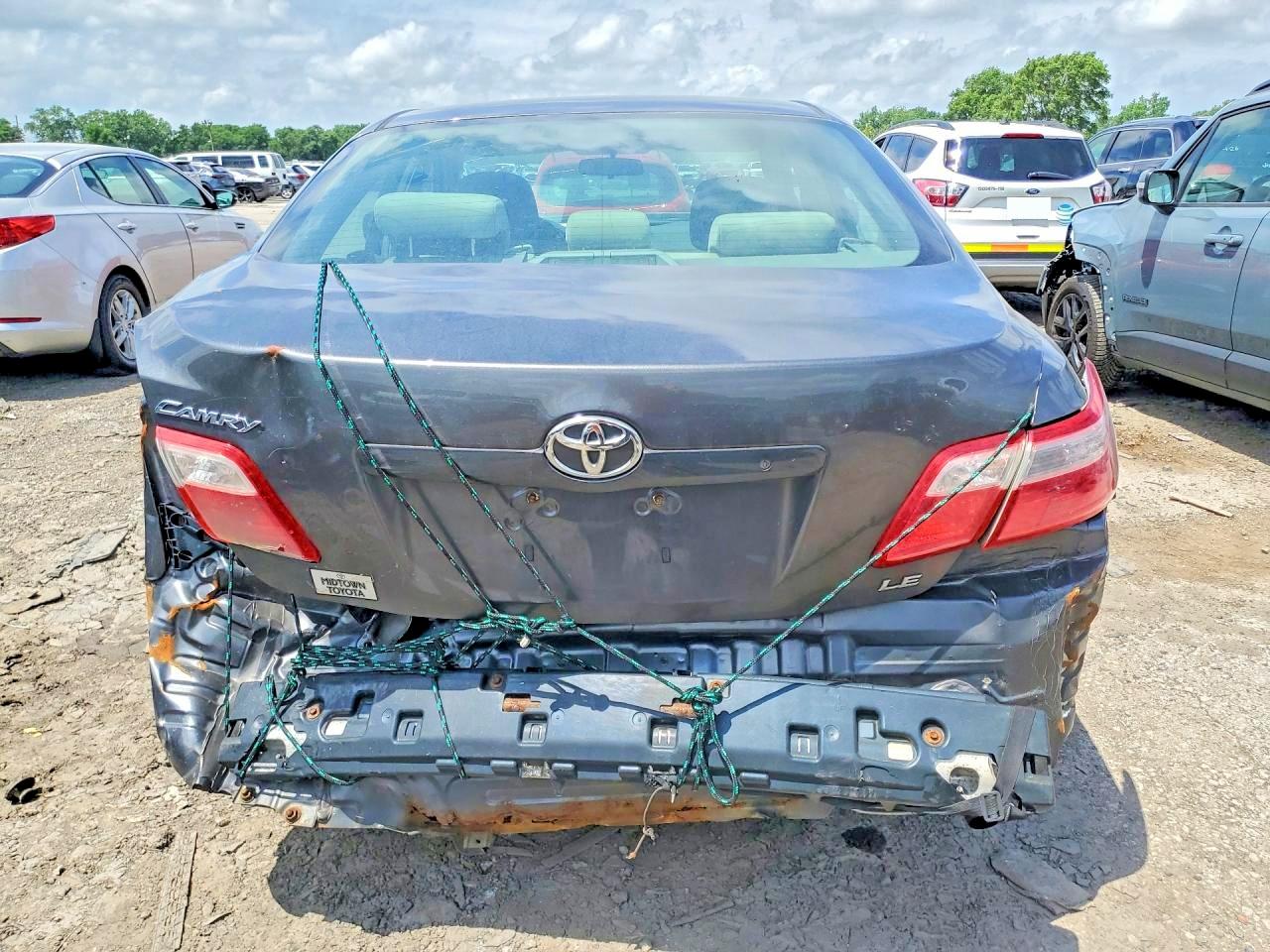 2009 Toyota Camry Le Серый vin: 4T4BE46K19R131875
