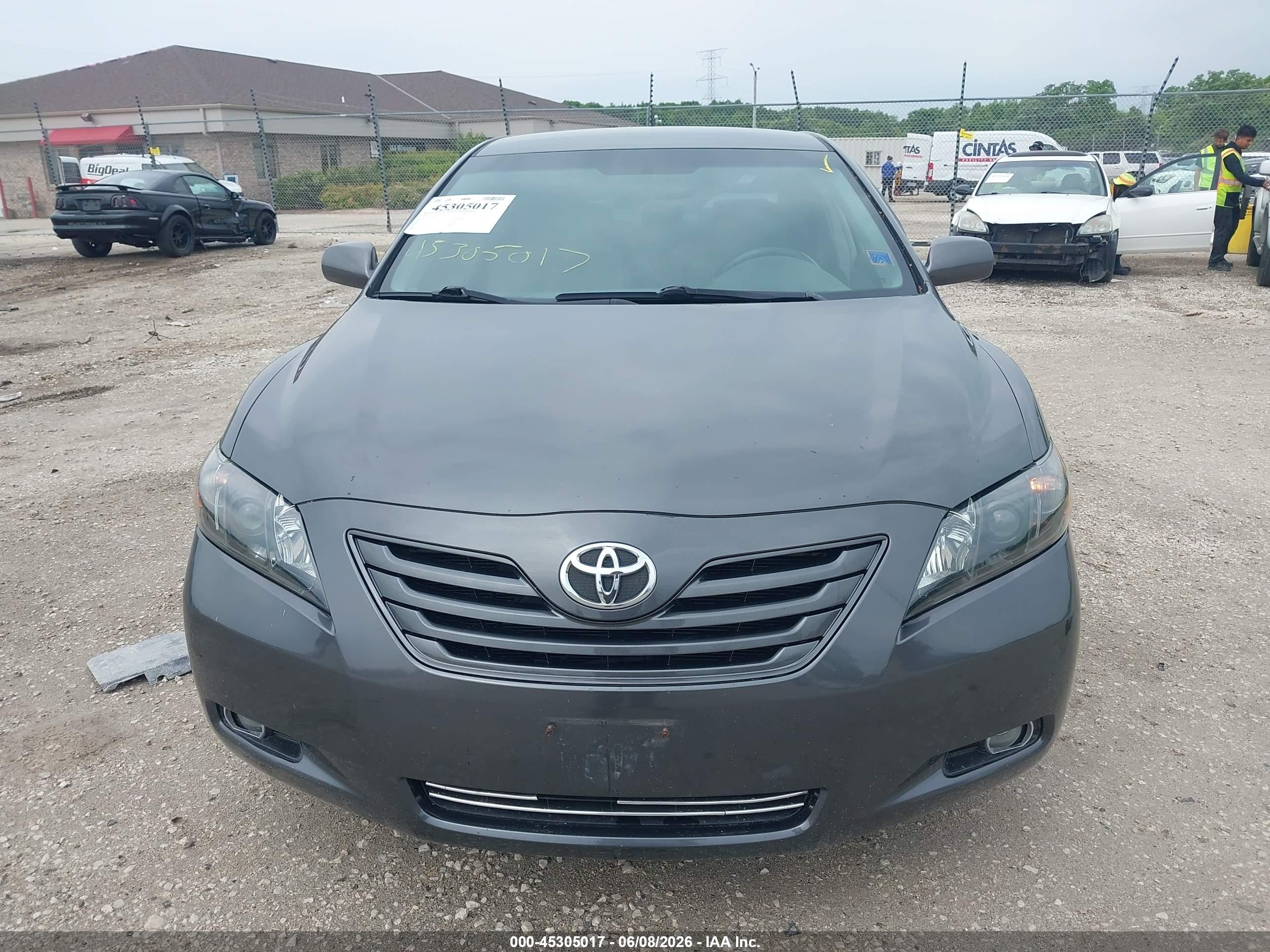 2009 Toyota Camry Le Gray vin: 4T4BE46K19R132413