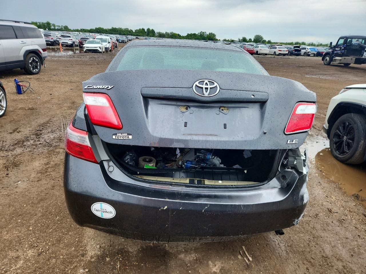 2009 Toyota Camry Le Gray vin: 4T4BE46K19R133982