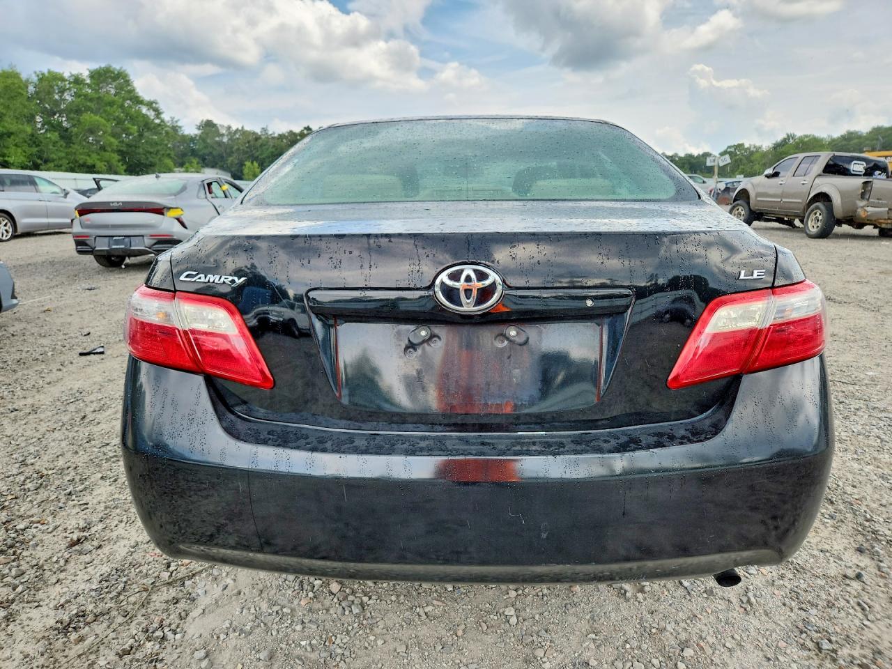 2009 Toyota Camry Le Black vin: 4T4BE46K19R137708