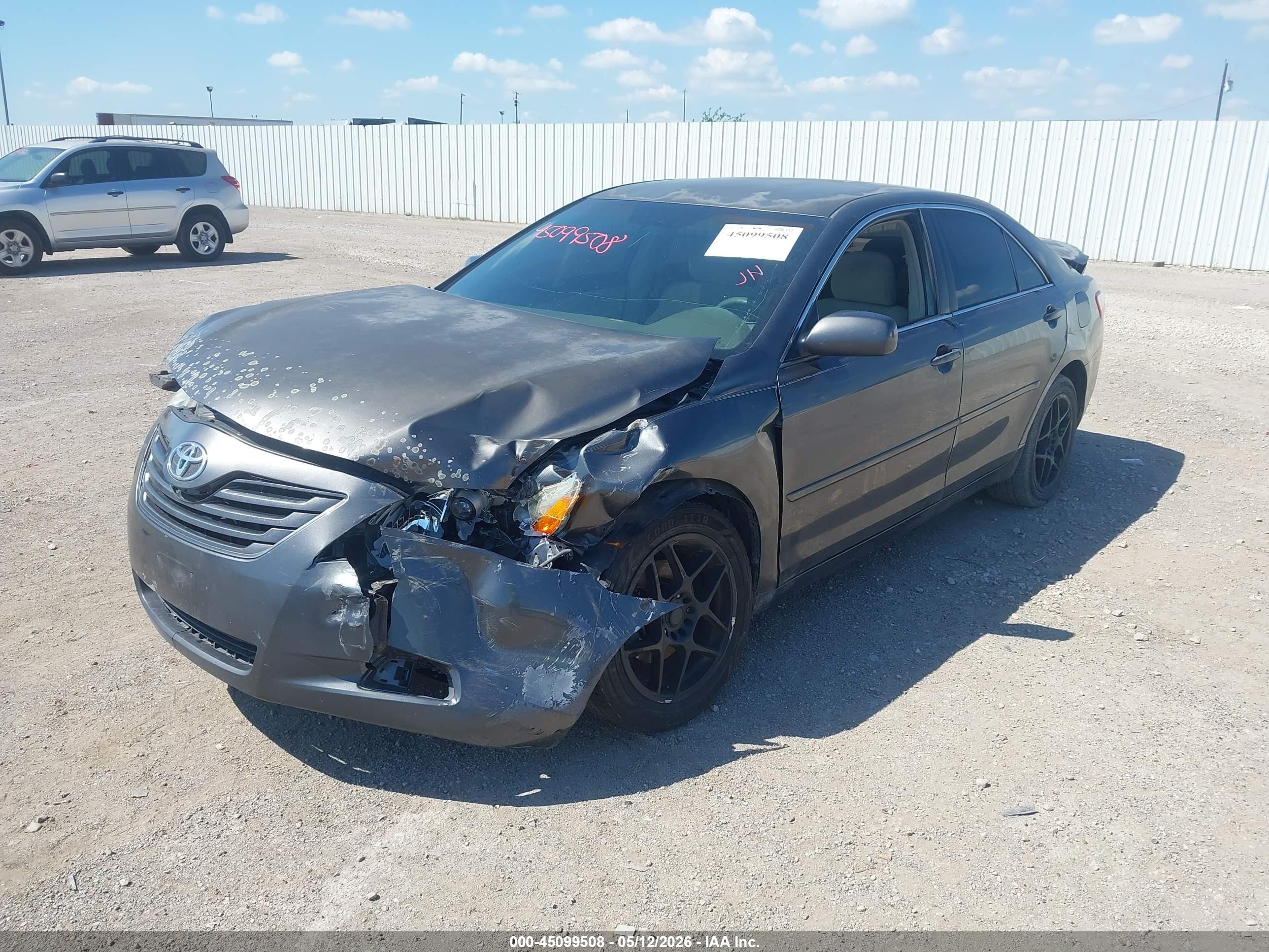 2007 Toyota Camry Ce/le/xle/se Серый vin: 4T4BE46K27R004999