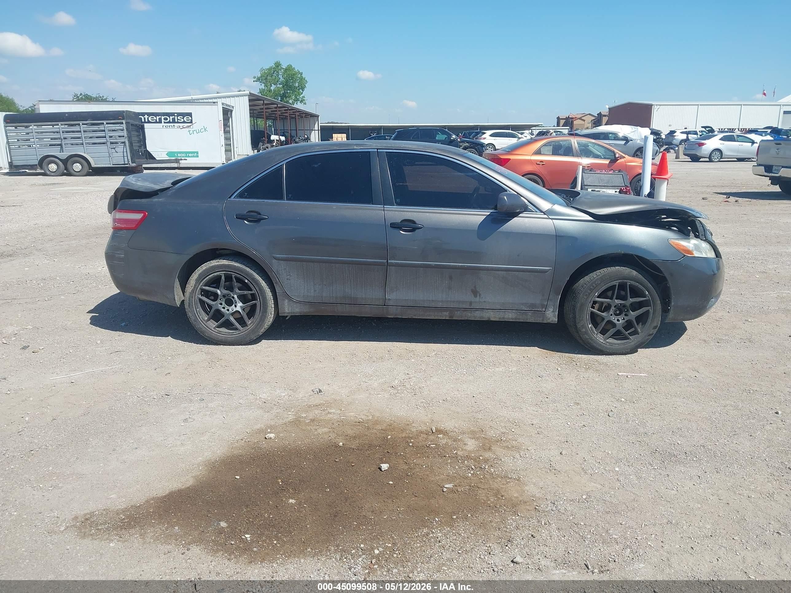 2007 Toyota Camry Ce/le/xle/se Серый vin: 4T4BE46K27R004999
