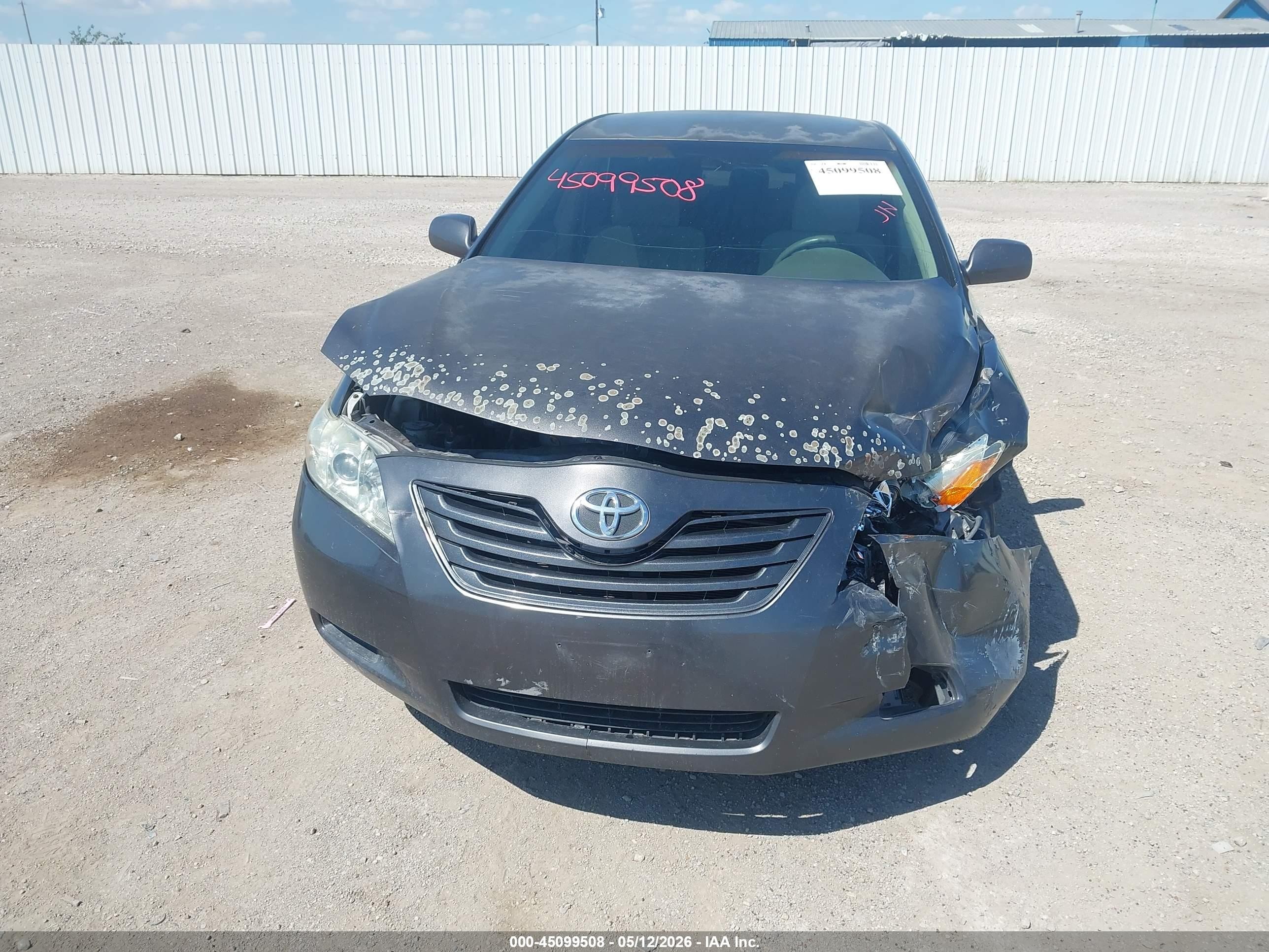 2007 Toyota Camry Ce/le/xle/se Серый vin: 4T4BE46K27R004999